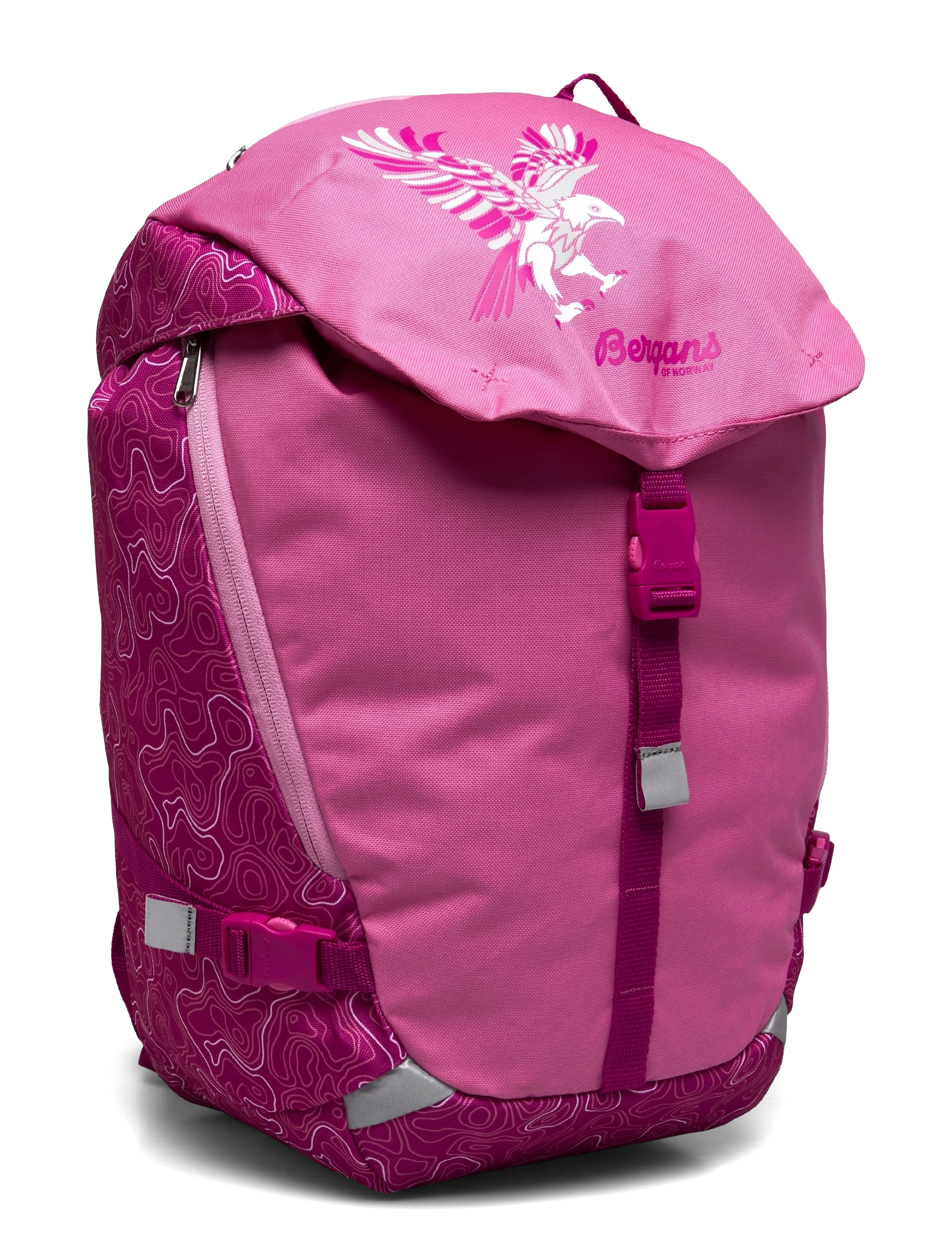 Bergans - Aksla 24 Lid Dark Riviera Blue Topo 24L - ibis rose topo - 2