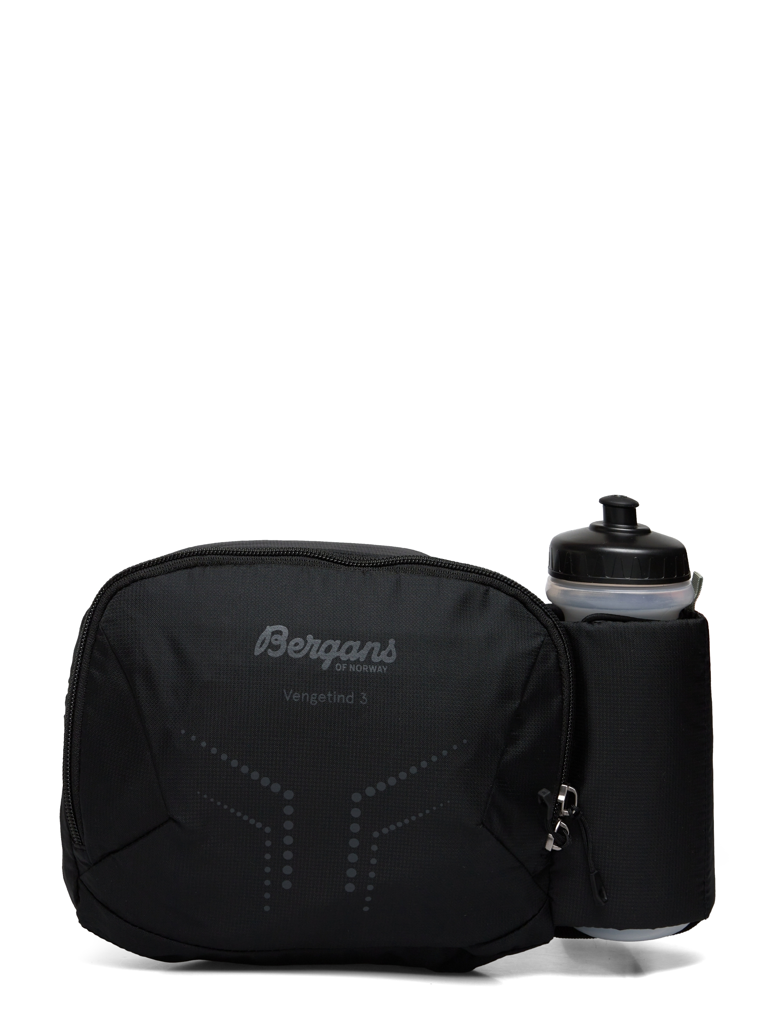 Vengetind Hip Pack 3 w/Bottle - BLACK