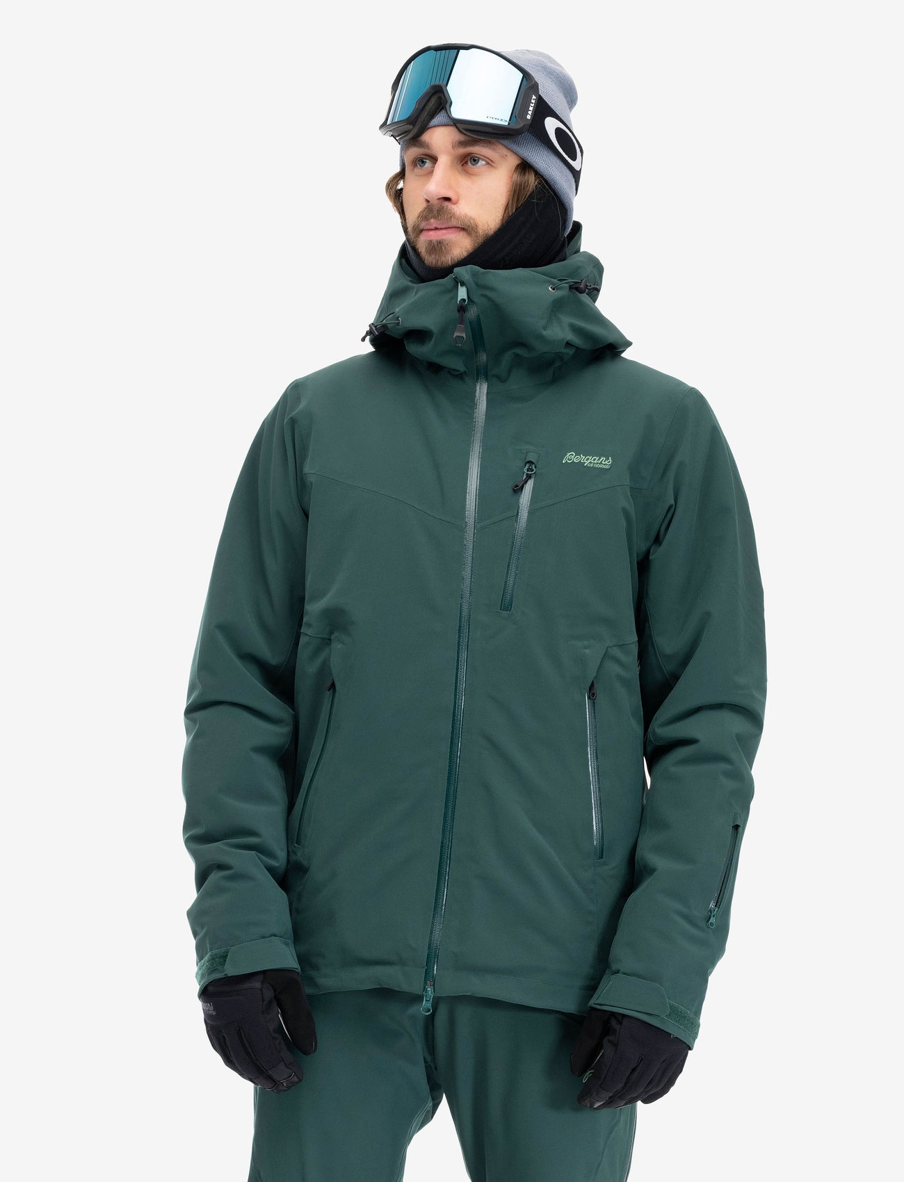 Bergans - Oppdal Insulated Jacket - sportiska stila virsjakas - duke green - 1