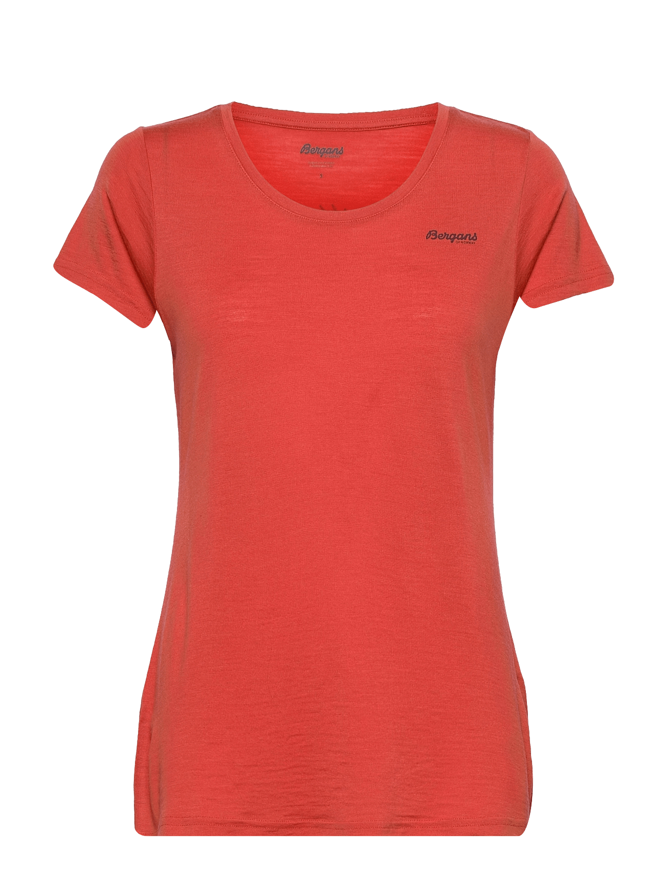 Graphic Wool W Tee - BRICK