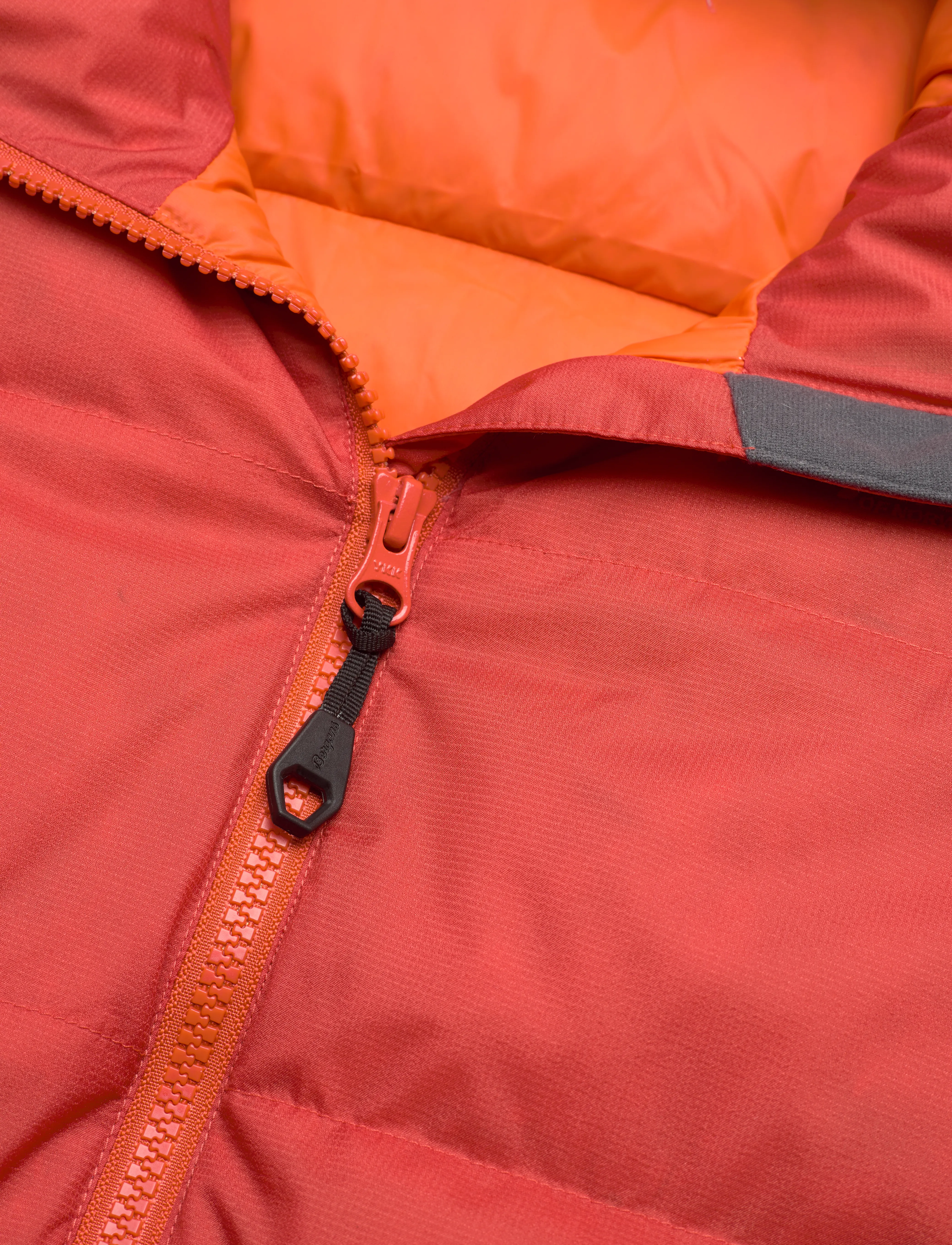 Bergans - Røros Down W Jacket Brick/Fiesta M - brick/fiesta - 2