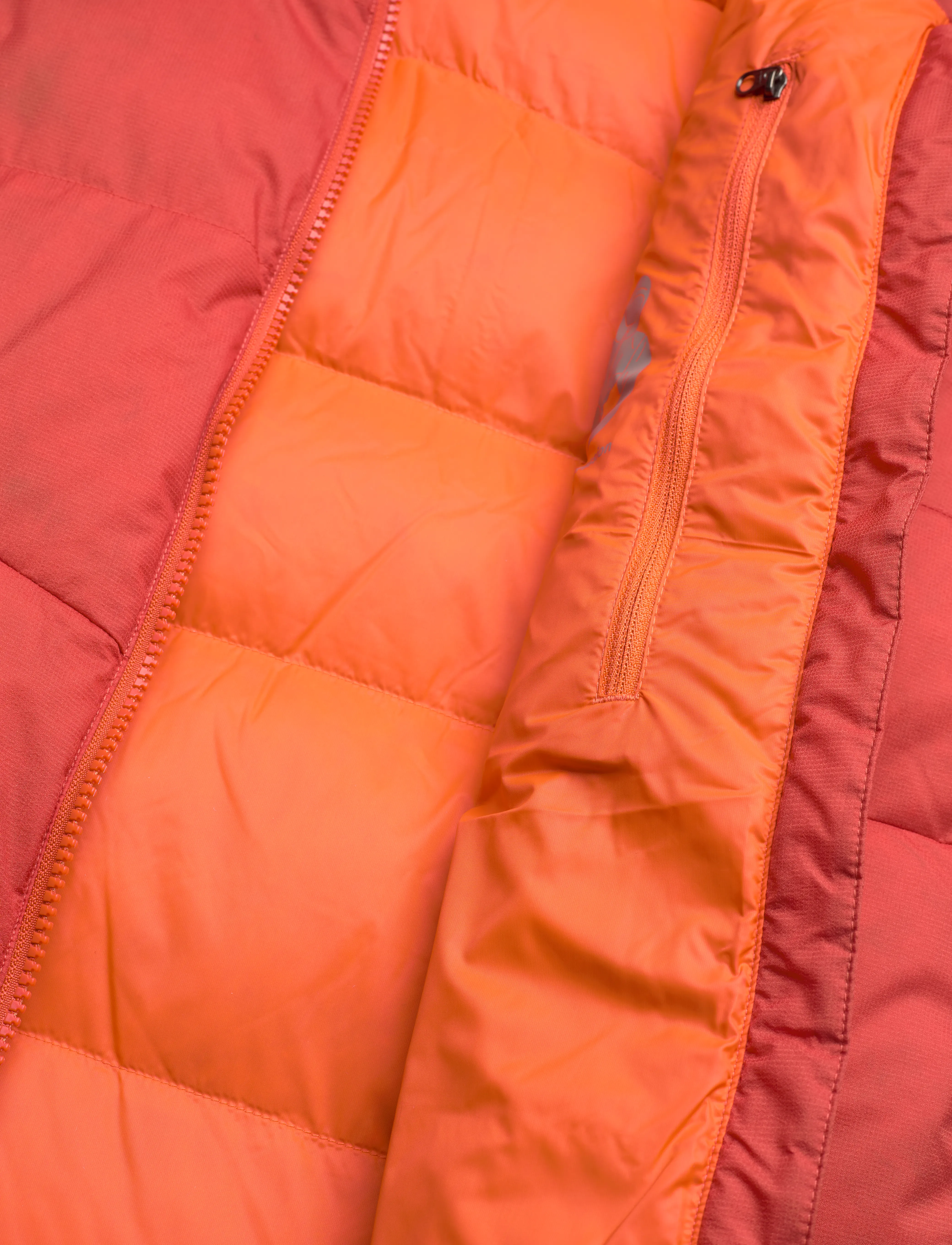 Bergans - Røros Down W Jacket Brick/Fiesta M - brick/fiesta - 4