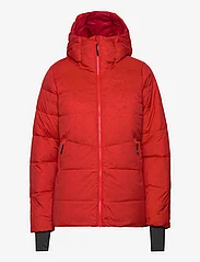 Bergans - Røros Down W Jacket Brick/Fiesta M - outdoor & rain jackets - redsand/red - 0