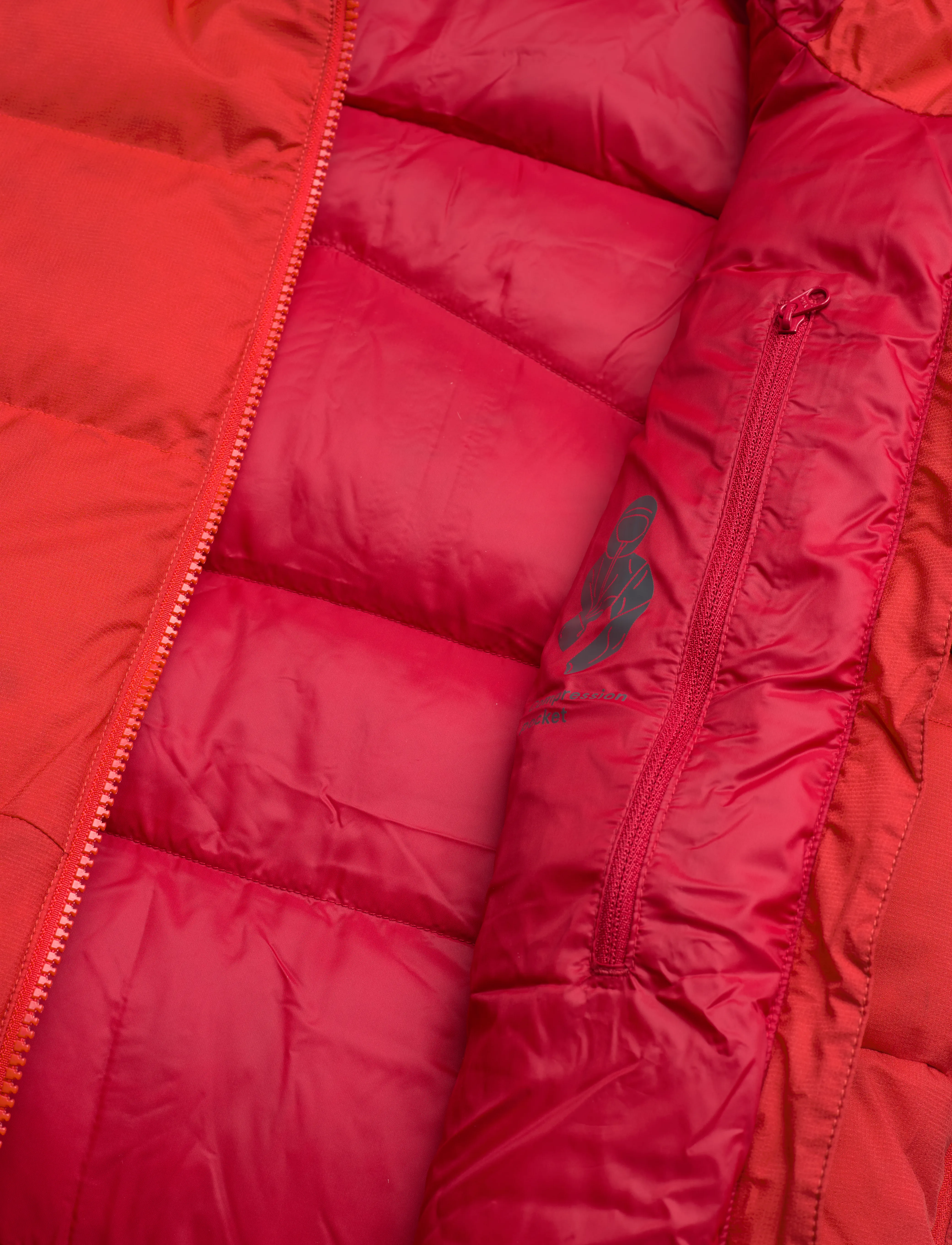 Bergans - Røros Down W Jacket Brick/Fiesta M - redsand/red - 4