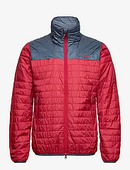 Bergans - Røros Light Insulated Jacket Red/Orion Blue L - vinterjackor - red/orion blue - 0