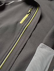 Bergans - Sjoa Light Softshell Youth Jacket Solid Charcoal 128 - „softshell“ striukė - solid charcoal - 4