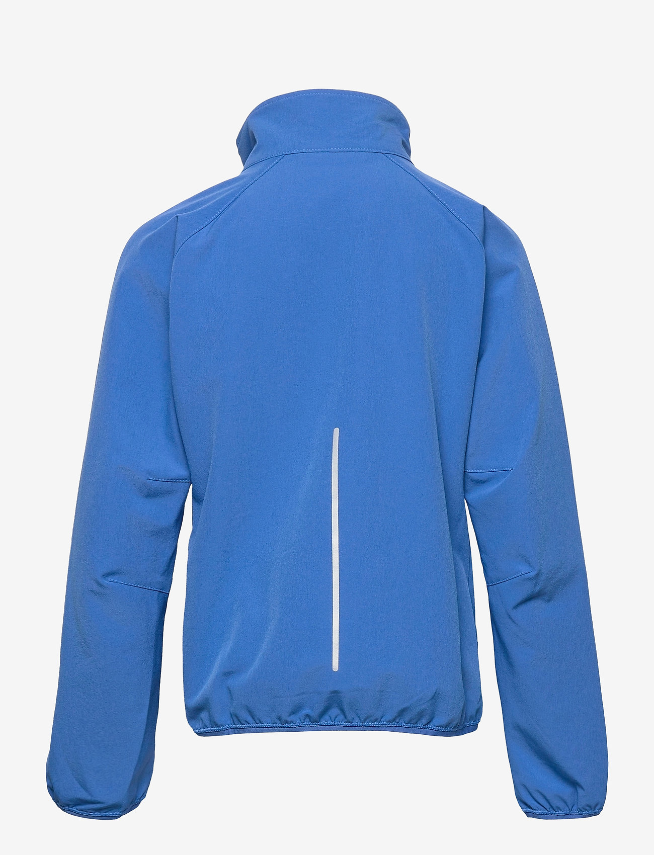 Bergans - Sjoa Light Softshell Youth Jacket Solid Charcoal 128 - softshell jaka - strong blue - 1