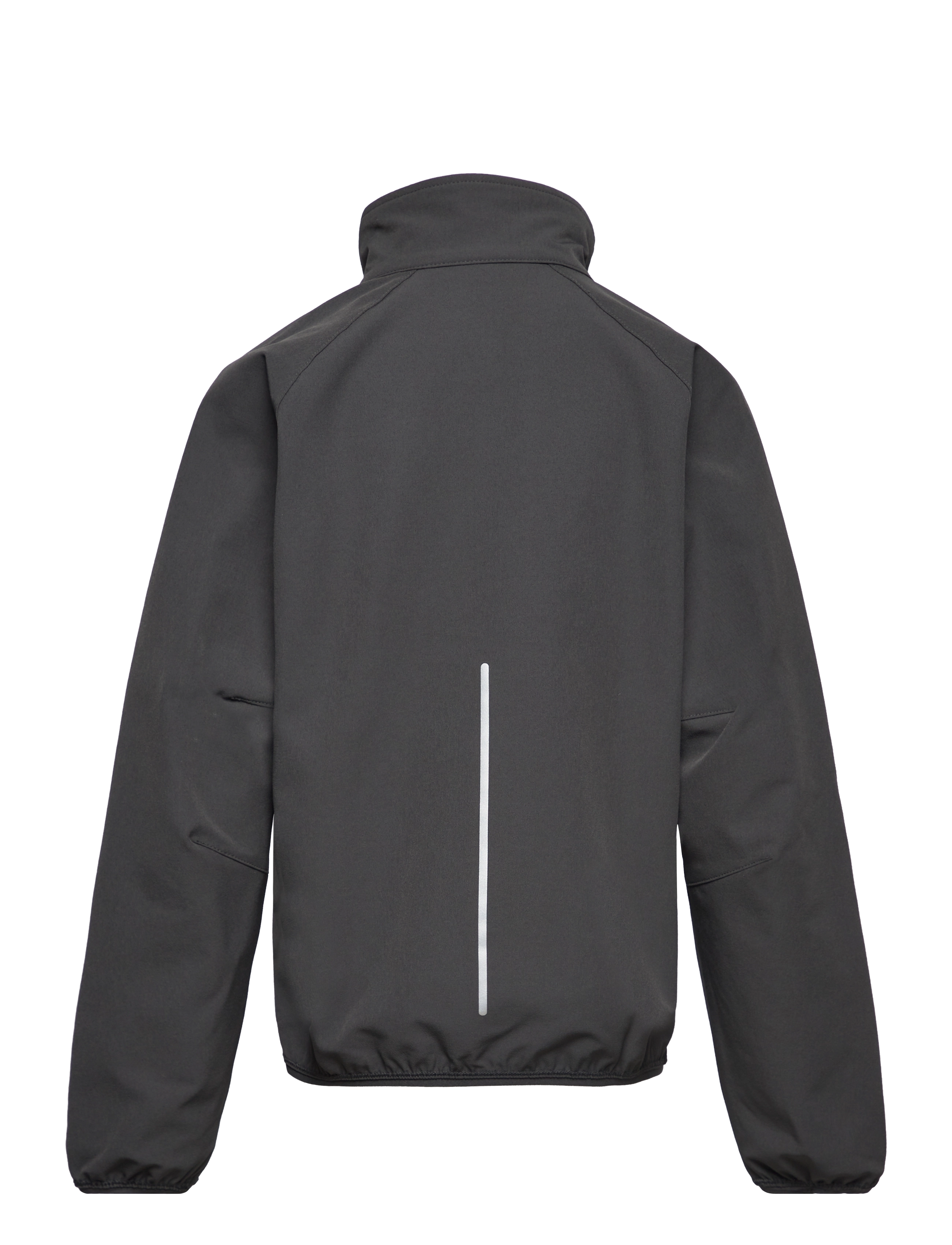 Bergans - Sjoa Light Softshell Youth Girl Jacket Solid Charcoal 128 - solid charcoal/light golden yellow - 1