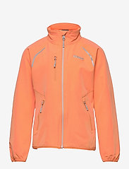Bergans - Sjoa Light Softshell Youth Girl Jacket Solid Charcoal 128 - softshell jacket - cantaloupe - 0