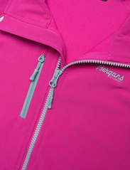 Bergans - Sjoa Light Softshell Youth Girl Jacket Solid Charcoal 128 - kurtka softshell - fandango purple - 2