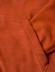 Bergans - Hareid Youth Girl Jkt SolidDkGrey Mel/PastelPink 128 - džemperi ar kapuci - brick melange - 3