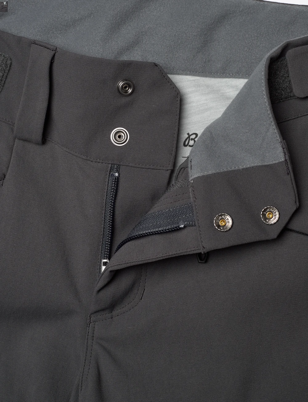 Bergans - Rabot 365 Hybrid W Pnt SolidCharcoal/SolidDkGrey/Black S - ulkohousut - solid charcoal / solid dark grey / black - 3