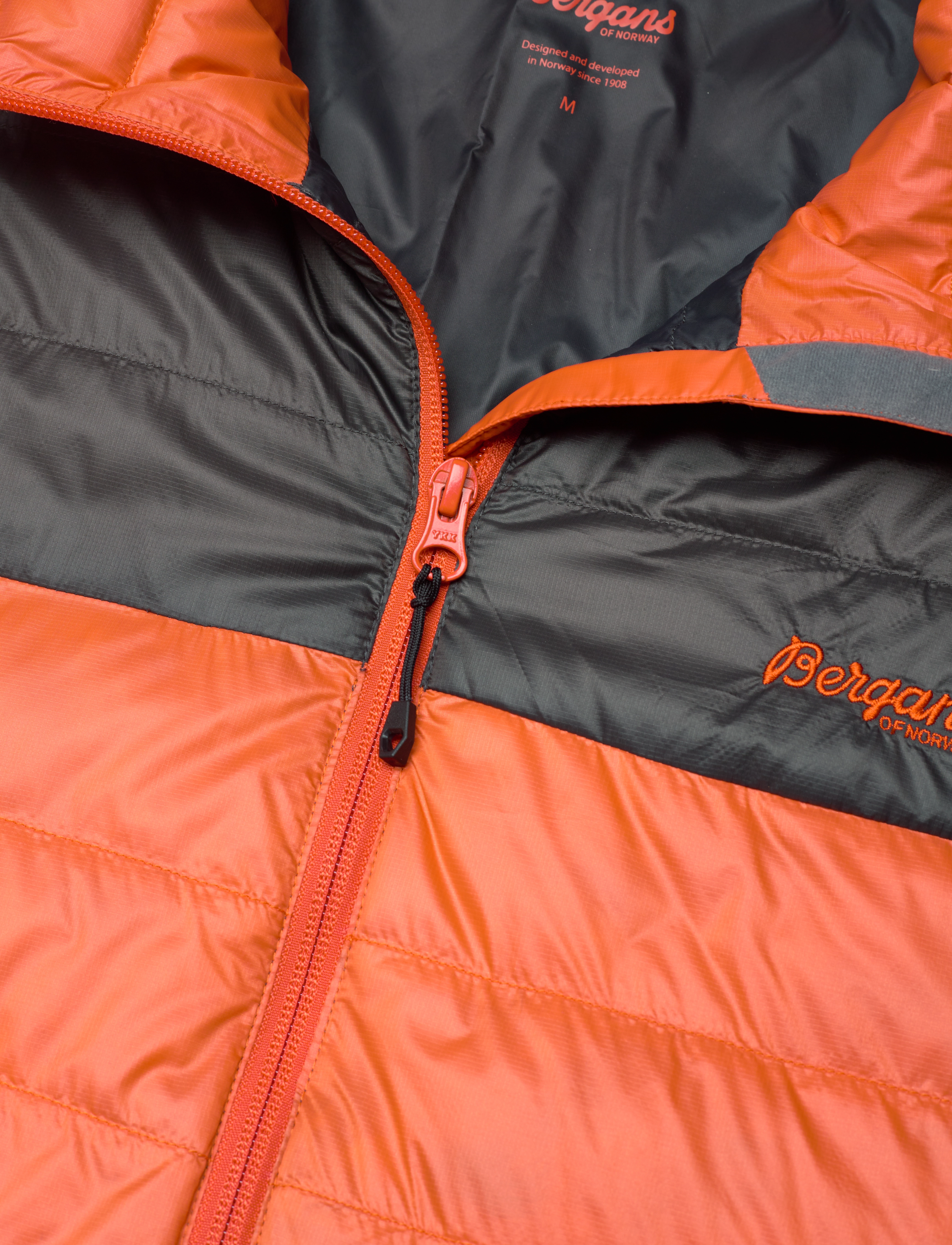 Bergans - Rabot 365 Down Light Jkt Lava/SolidCharcoal L - lava / solid charcoal - 2
