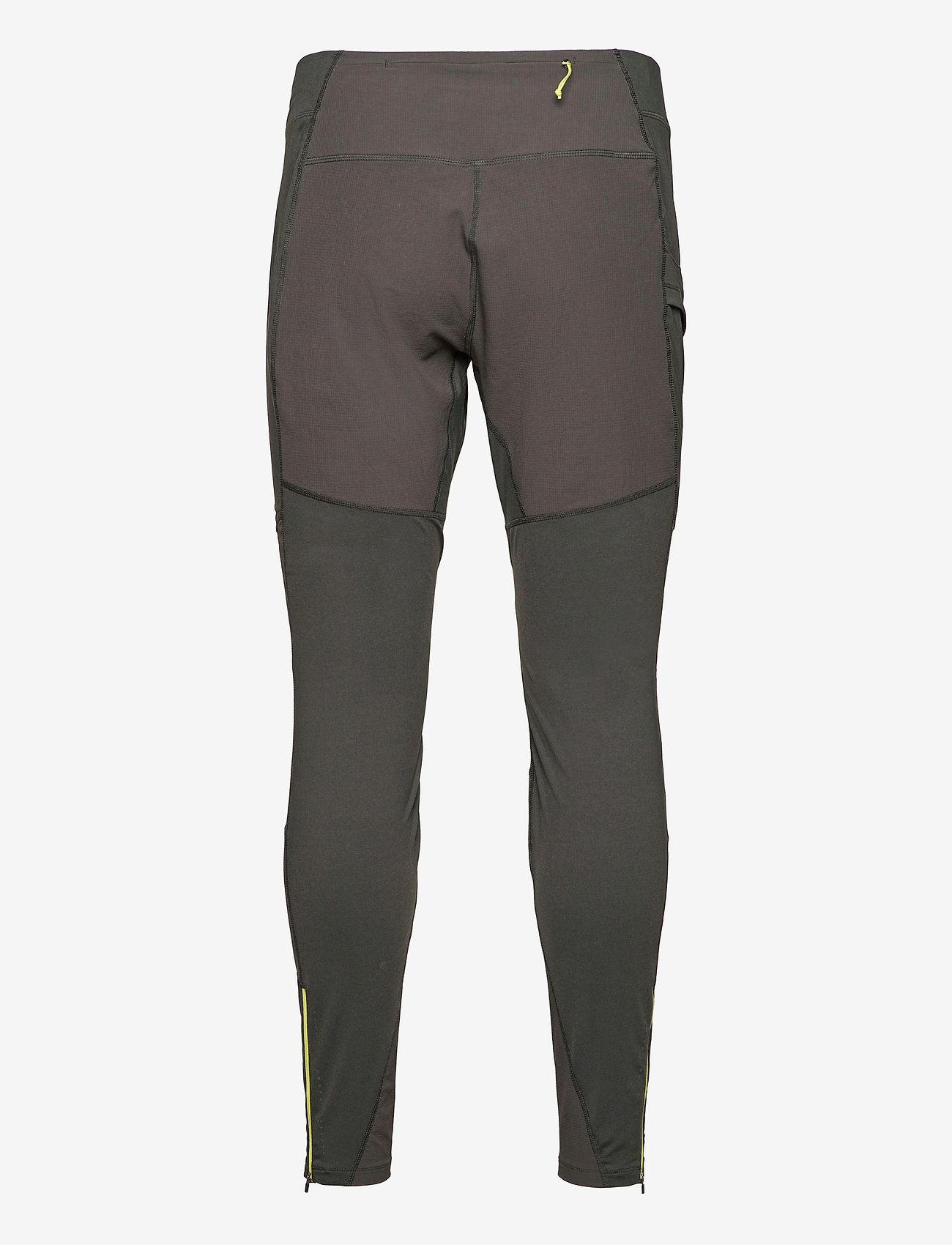Bergans - Fløyen Outdoor Tights Men - solid charcoal/green oasis - 1