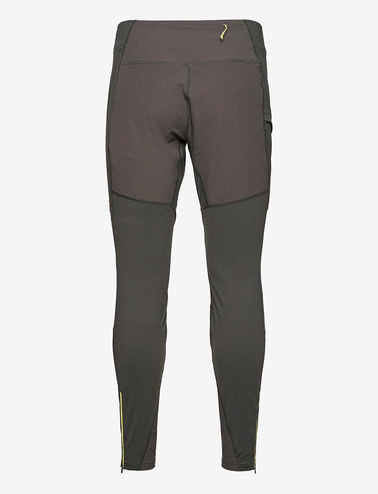 Bergans - Fløyen Outdoor Tights Men - outdoor pants - solid charcoal/green oasis - 1