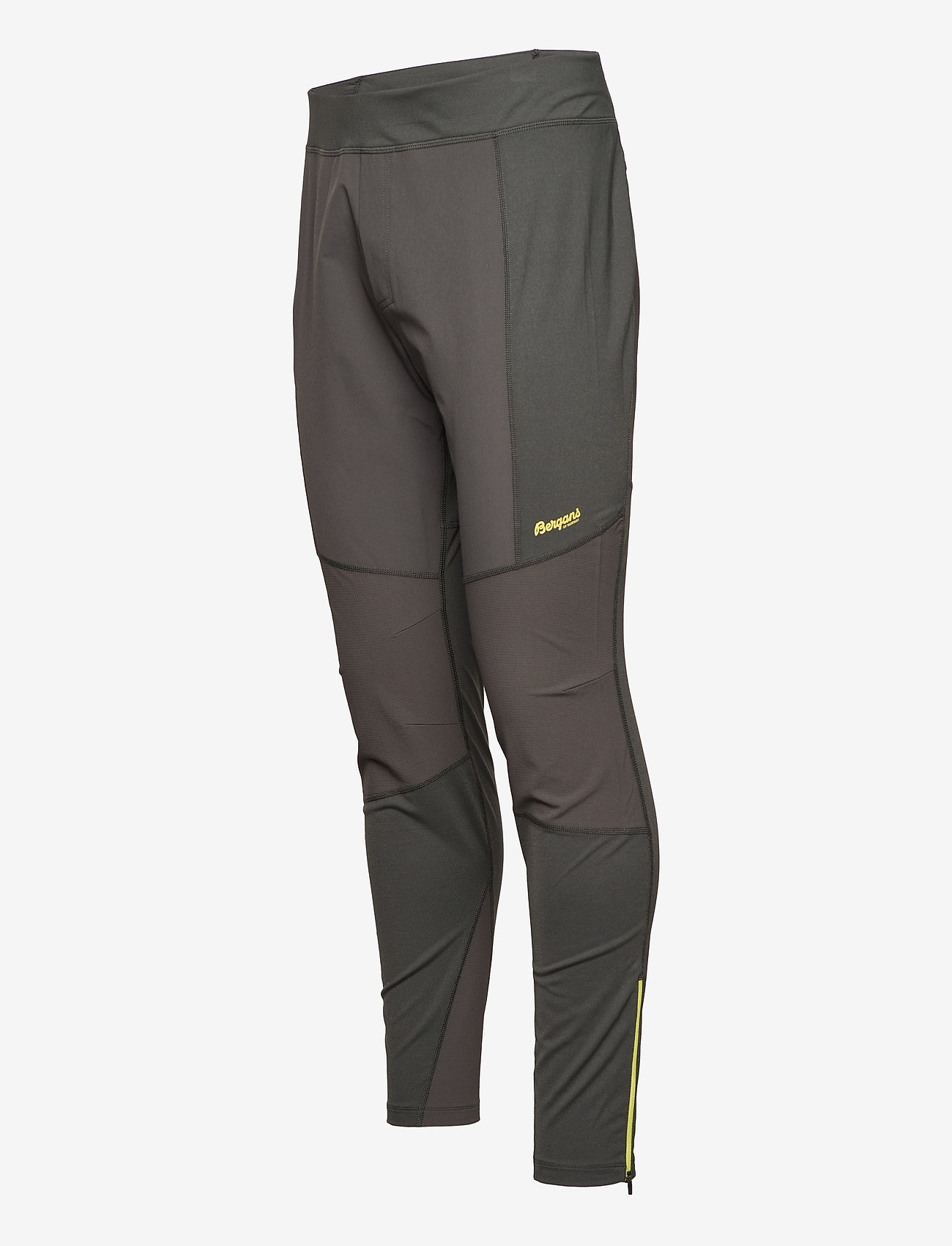 Bergans - Fløyen Outdoor Tights Men - solid charcoal/green oasis - 3