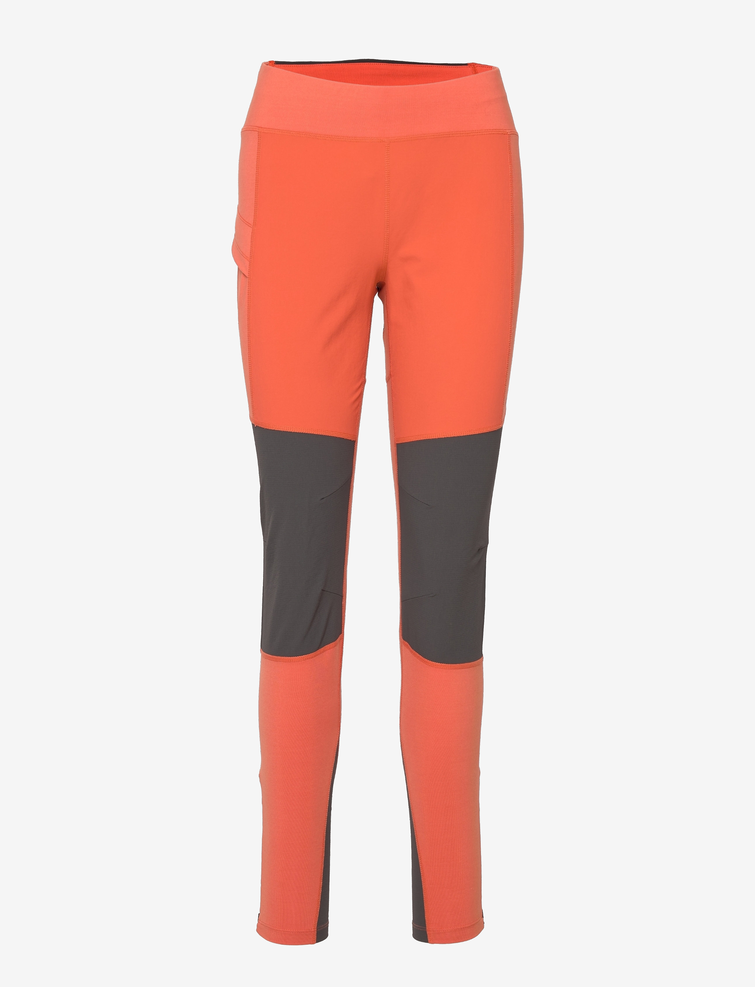 Fløyen Outdoor Tights Women - BRICK/SOLID CHARCOAL