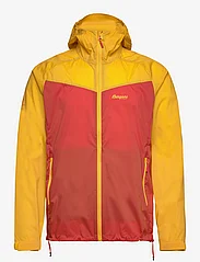 Bergans - Microlight Jacket - jakker og regnjakker - brick/light golden yellow - 0