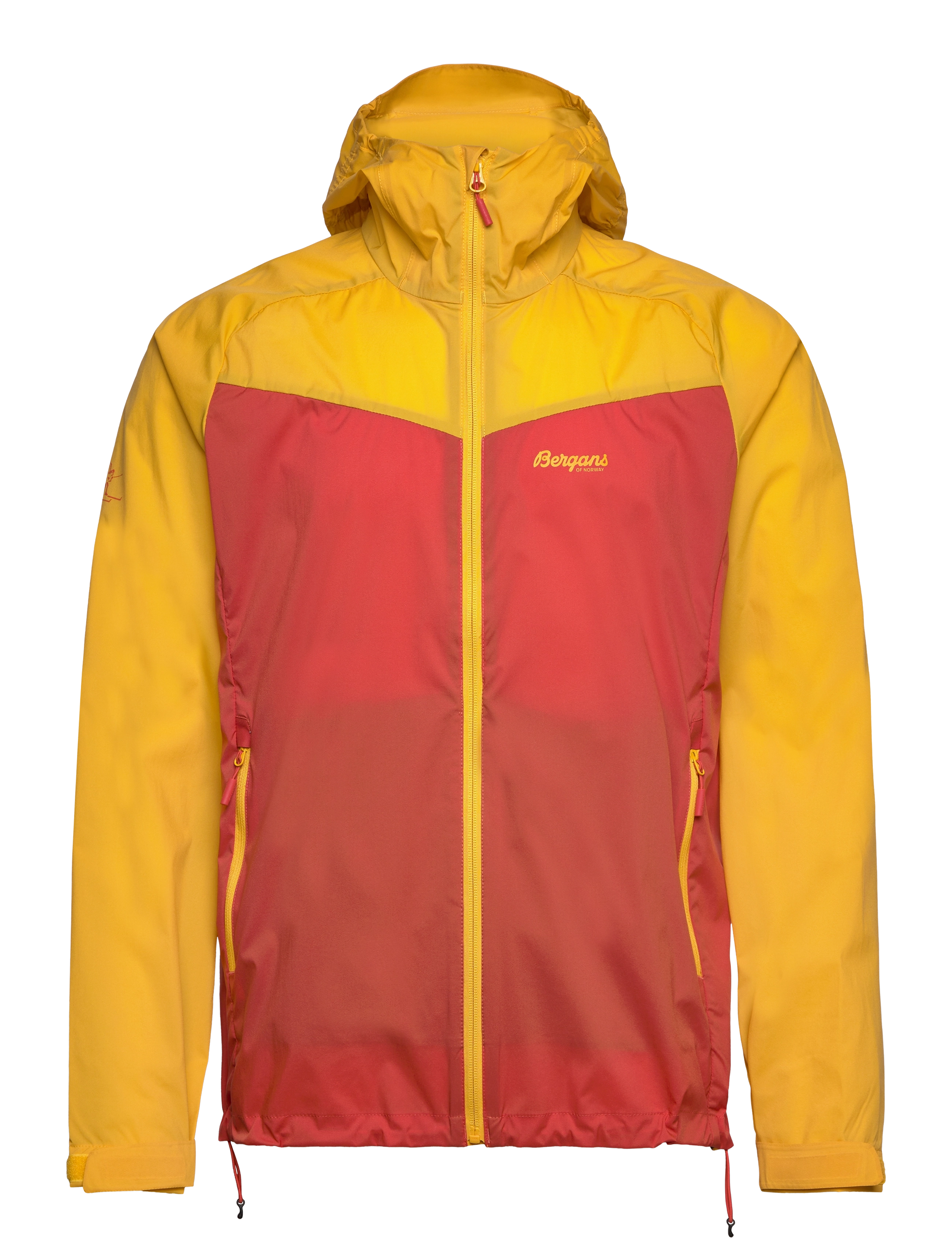 Microlight Jacket - BRICK/LIGHT GOLDEN YELLOW