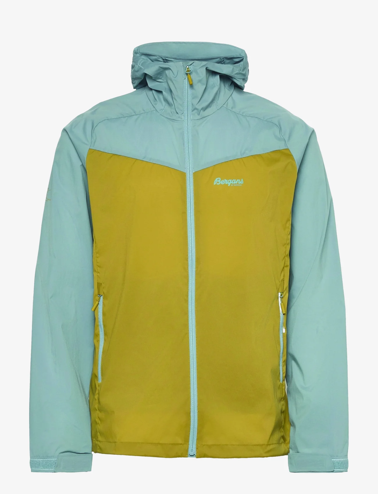 Bergans - Microlight Jacket - outdoor & rain jackets - olive green/smoke blue - 0