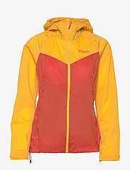 Bergans - Microlight W Jkt - outdoor & rain jackets - brick/light golden yellow - 0