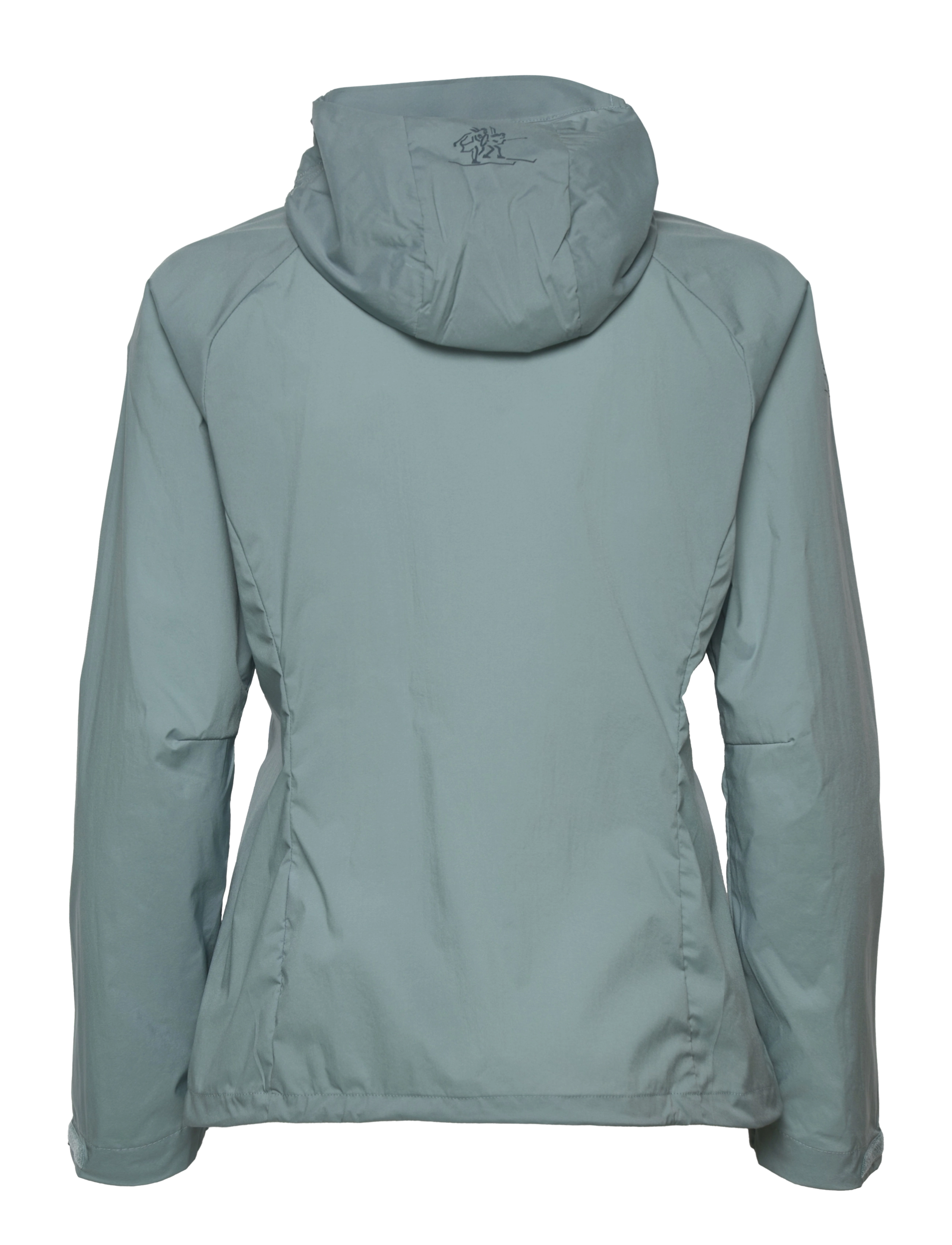 Bergans - Microlight W Jacket Light Olive Green/Pineapple XS - smoke blue - 1