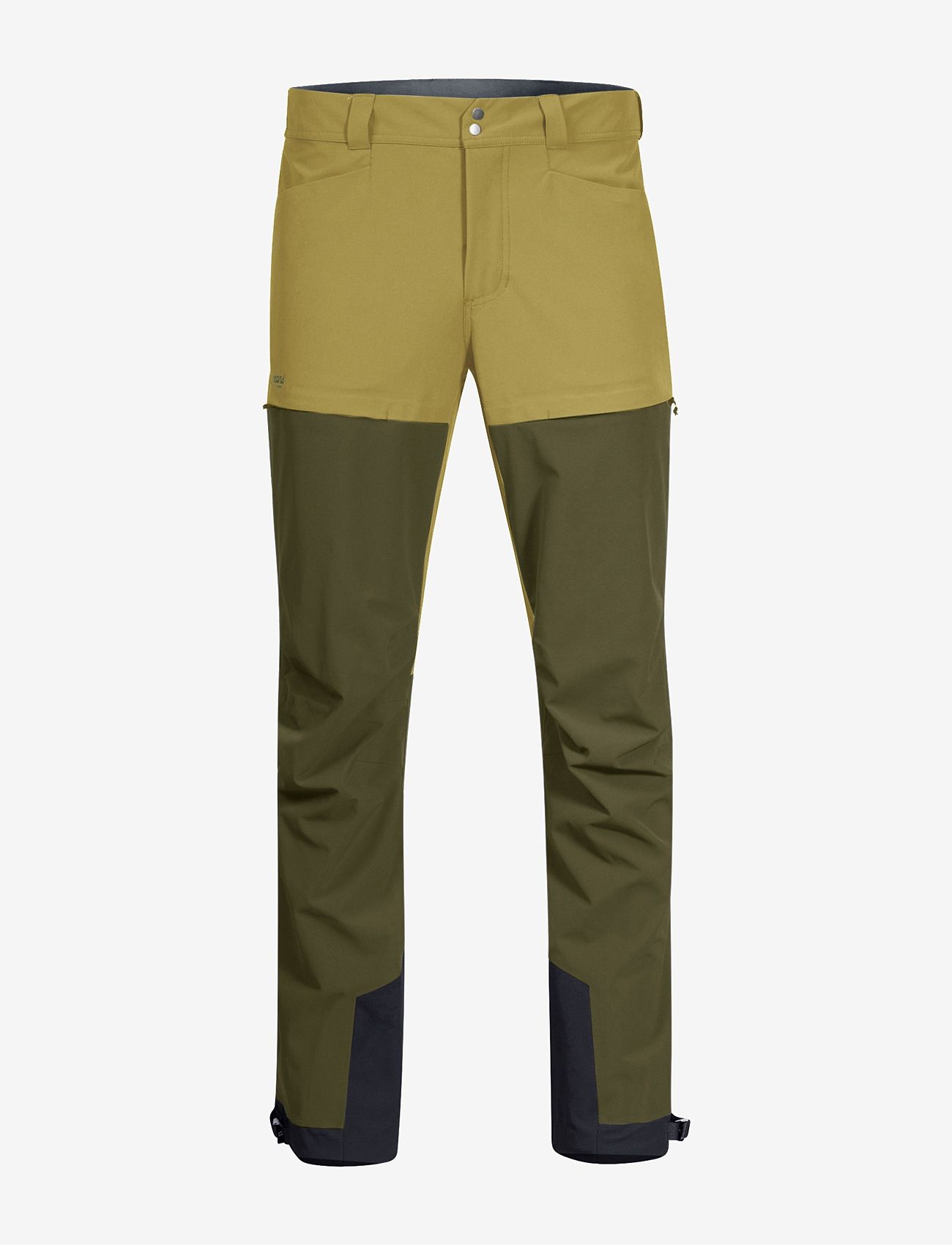 Bergans - Bekkely Hybrid Pants - ulkoiluhousut - olive green/dark olive green - 0
