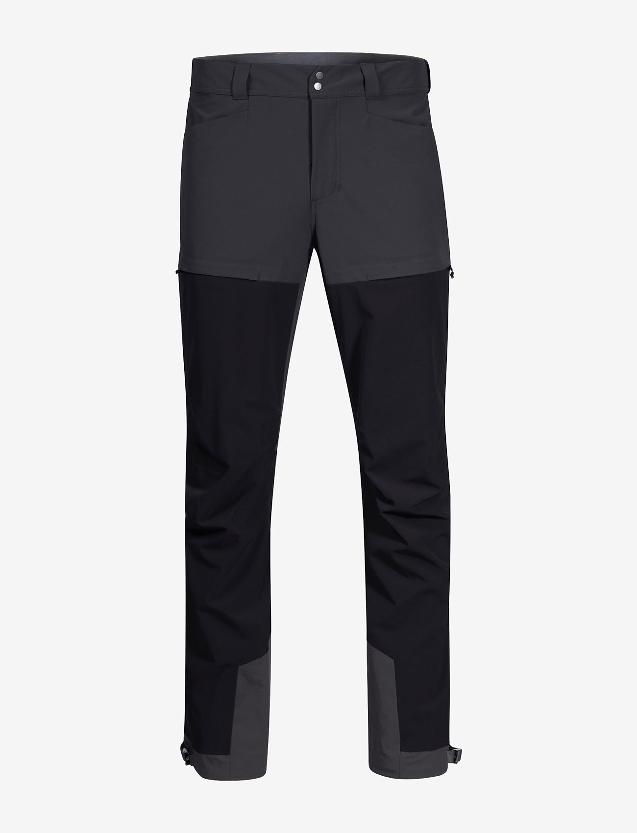 Bergans - Bekkely Hybrid Pants - bikses āra aktivitātēm - black / solid charcoal - 0