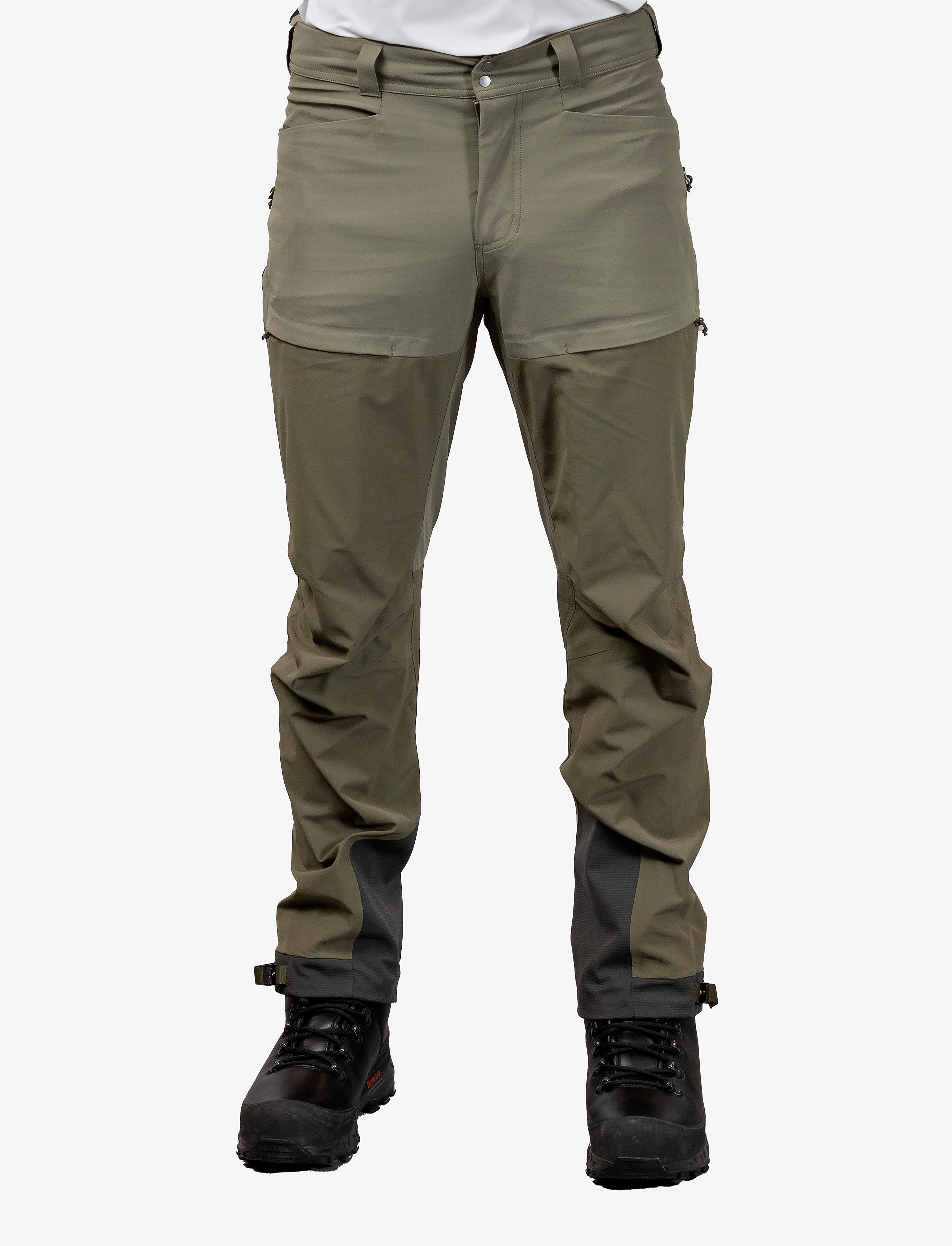 Bergans - Bekkely Hybrid Pnt Dk GreenMud/GreenMud S - dark green mud / green mud - 2