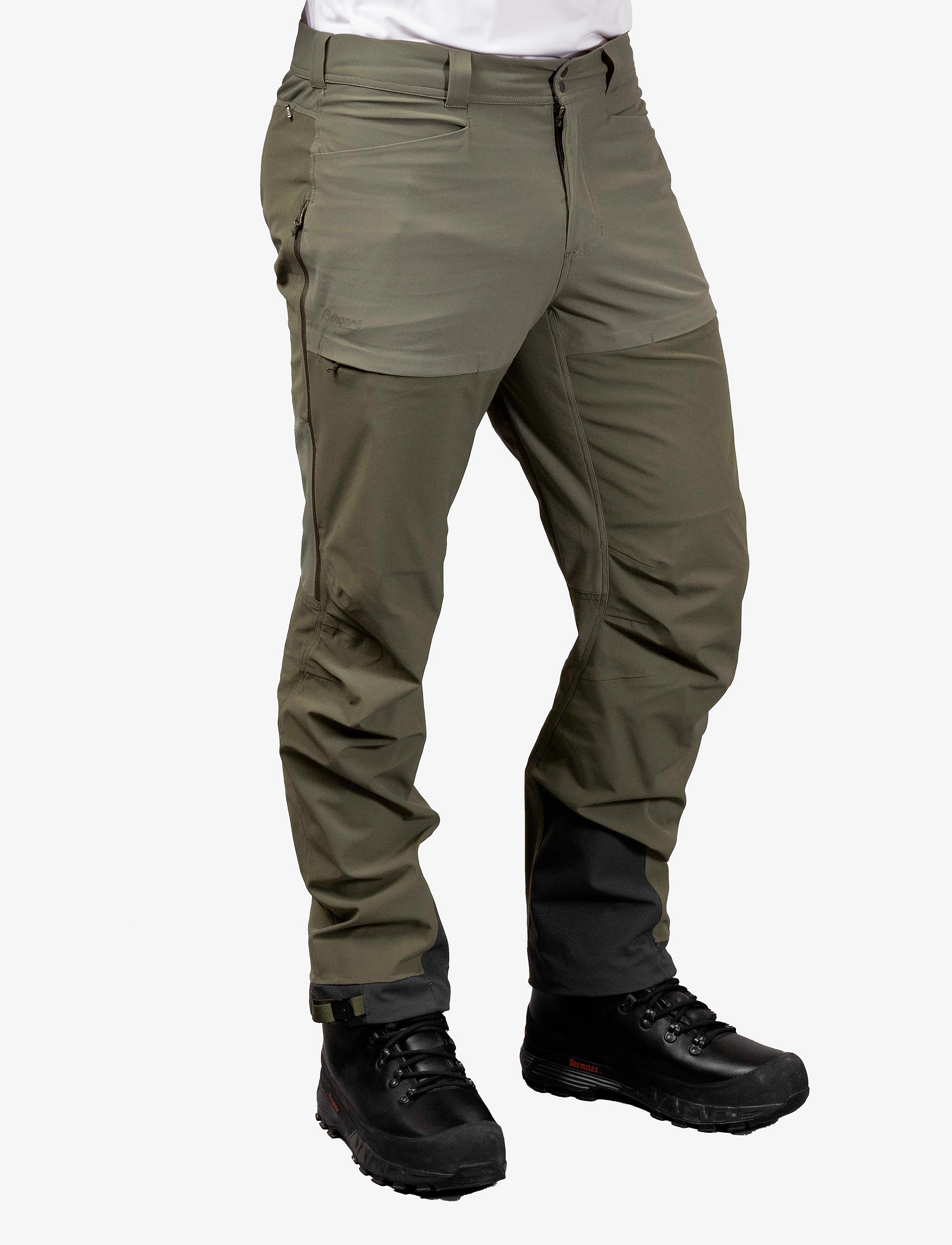 Bergans - Bekkely Hybrid Pnt Dk GreenMud/GreenMud S - dark green mud / green mud - 4