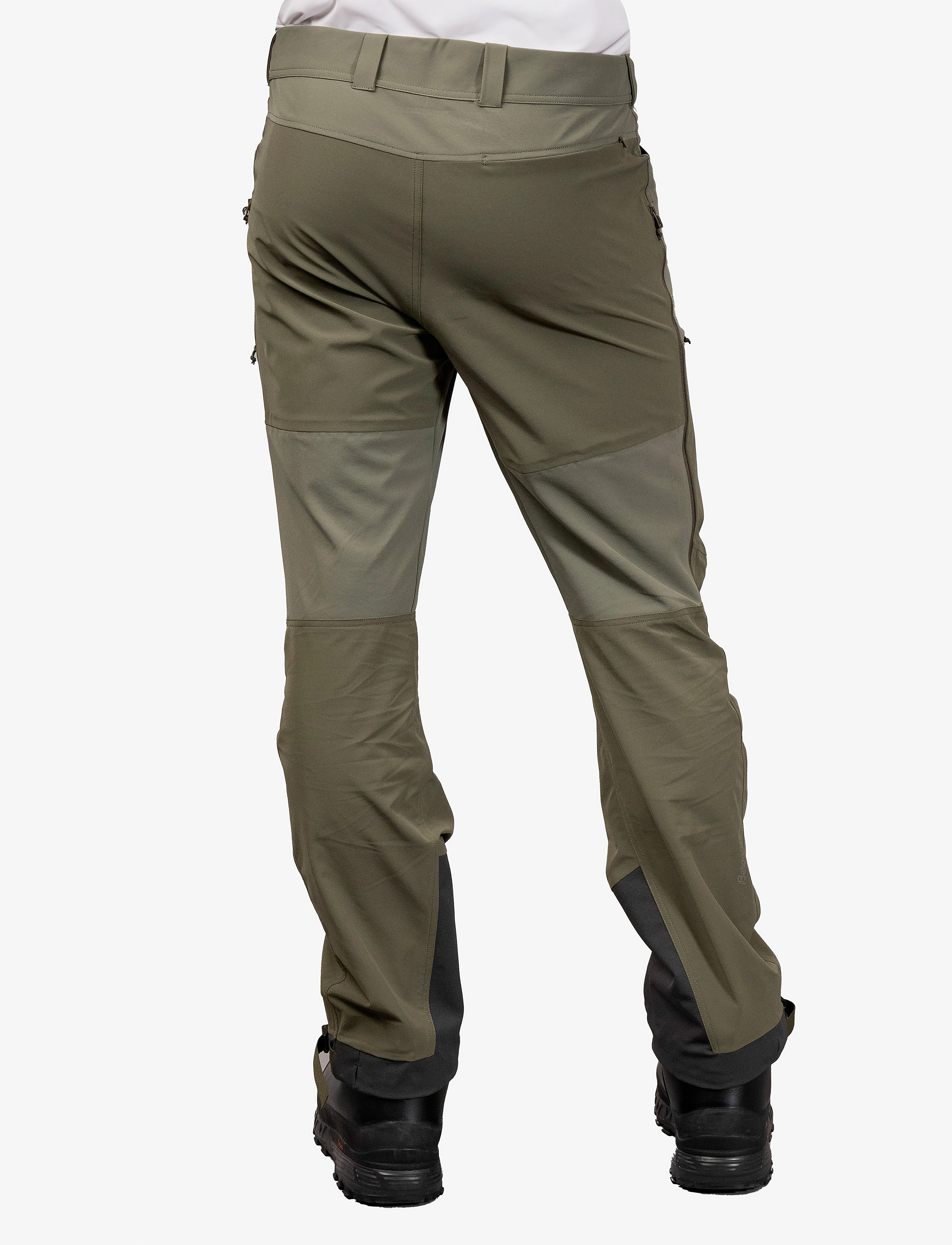 Bergans - Bekkely Hybrid Pnt Dk GreenMud/GreenMud S - dark green mud / green mud - 5