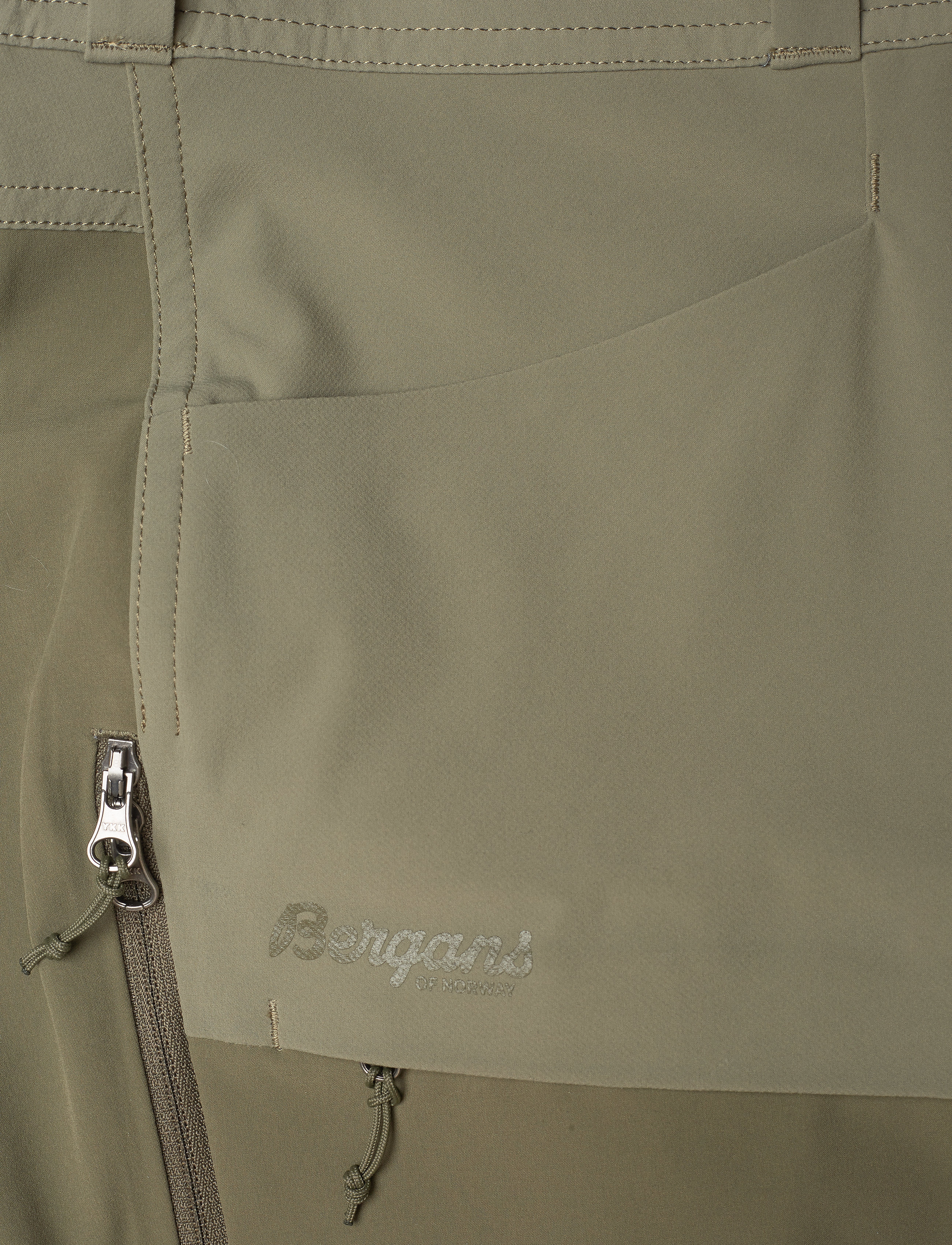 Bergans - Bekkely Hybrid W Pants - dark green mud / green mud - 2