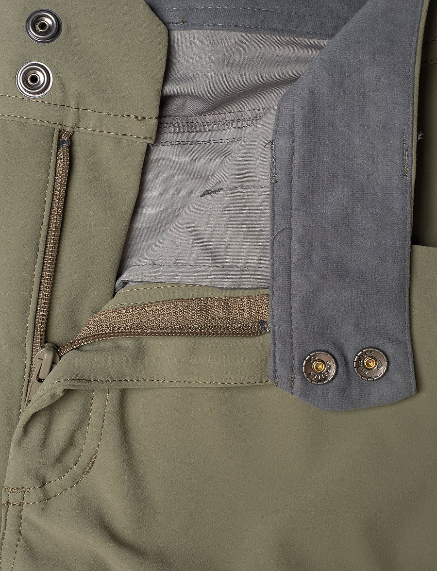 Bergans - Bekkely Hybrid W Pants - dark green mud / green mud - 3