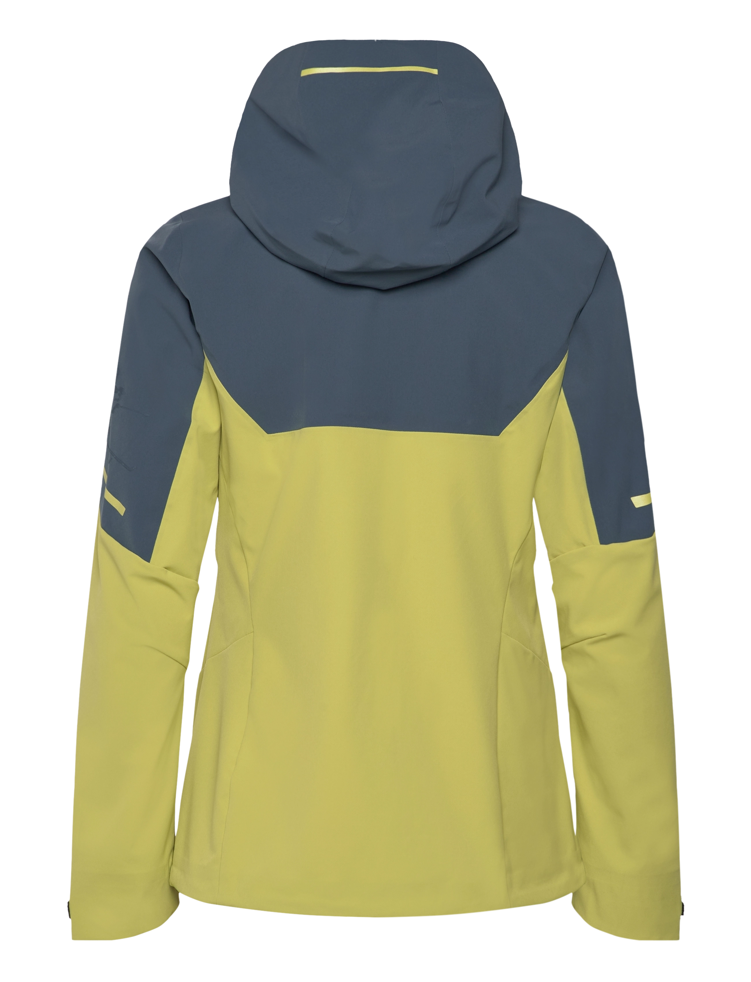 Bergans - Senja Hybrid Softshell W Jacket Green Oasis/Orion Blue XS - green oasis/orion blue - 1