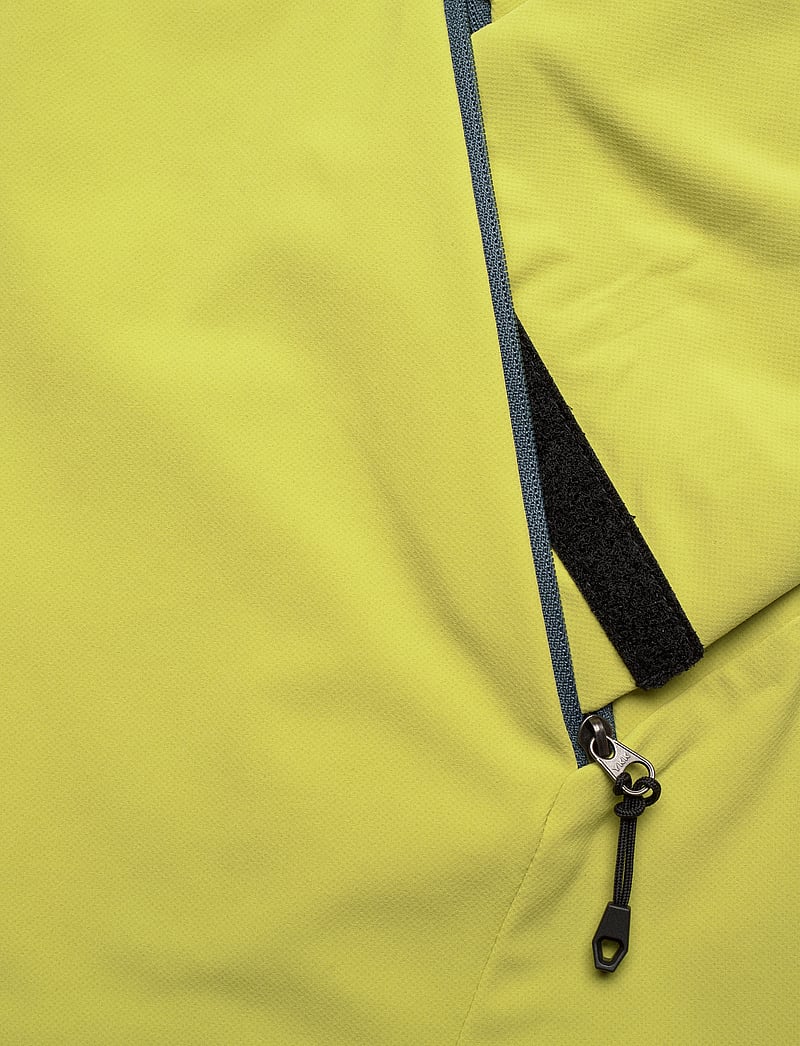 Bergans - Senja Hybrid Softshell W Jacket Green Oasis/Orion Blue XS - friluftsjakker - green oasis/orion blue - 3