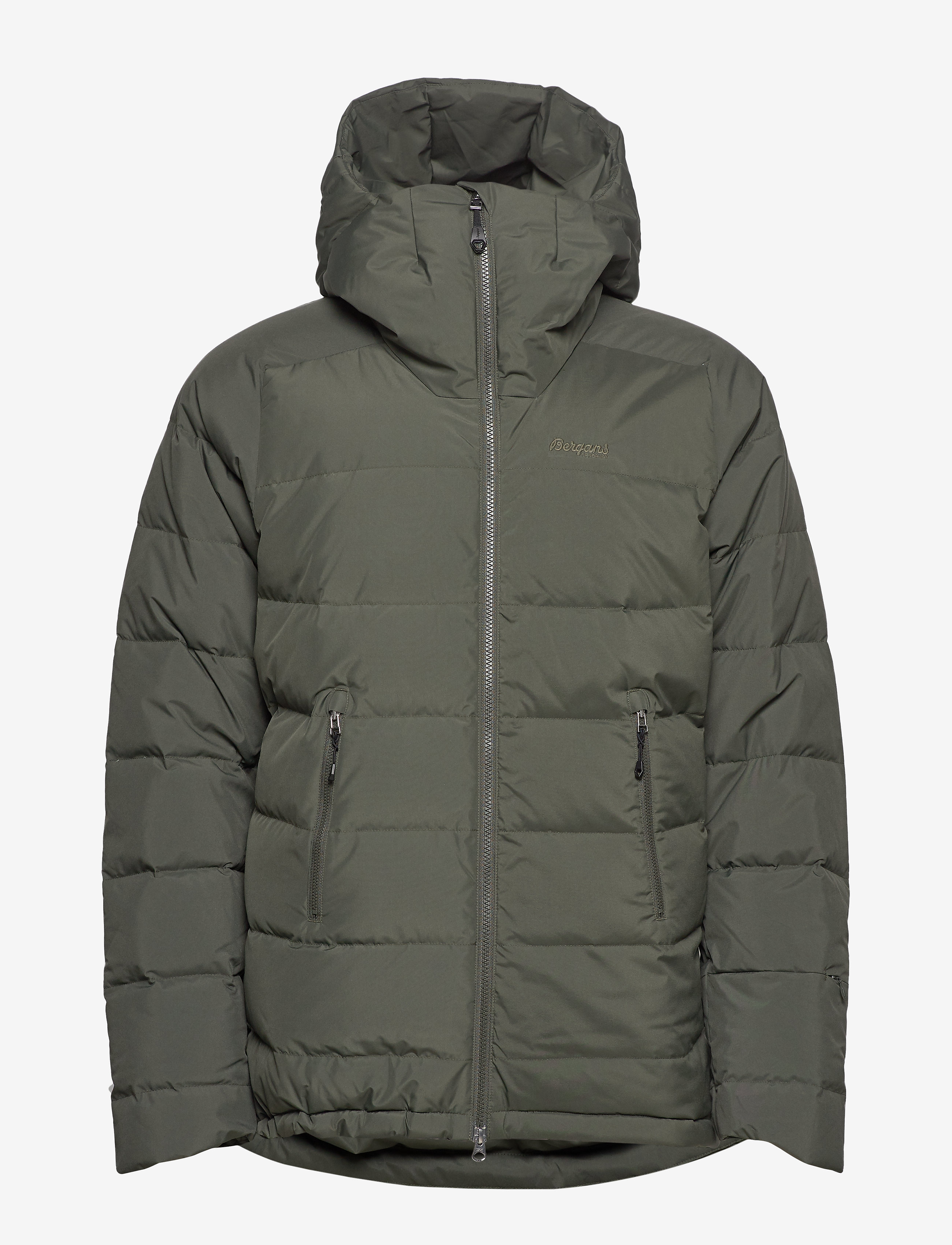 Bergans - Stranda Down Hybrid Jkt Dk MustardYellow M - seaweed/khakigreen - 1