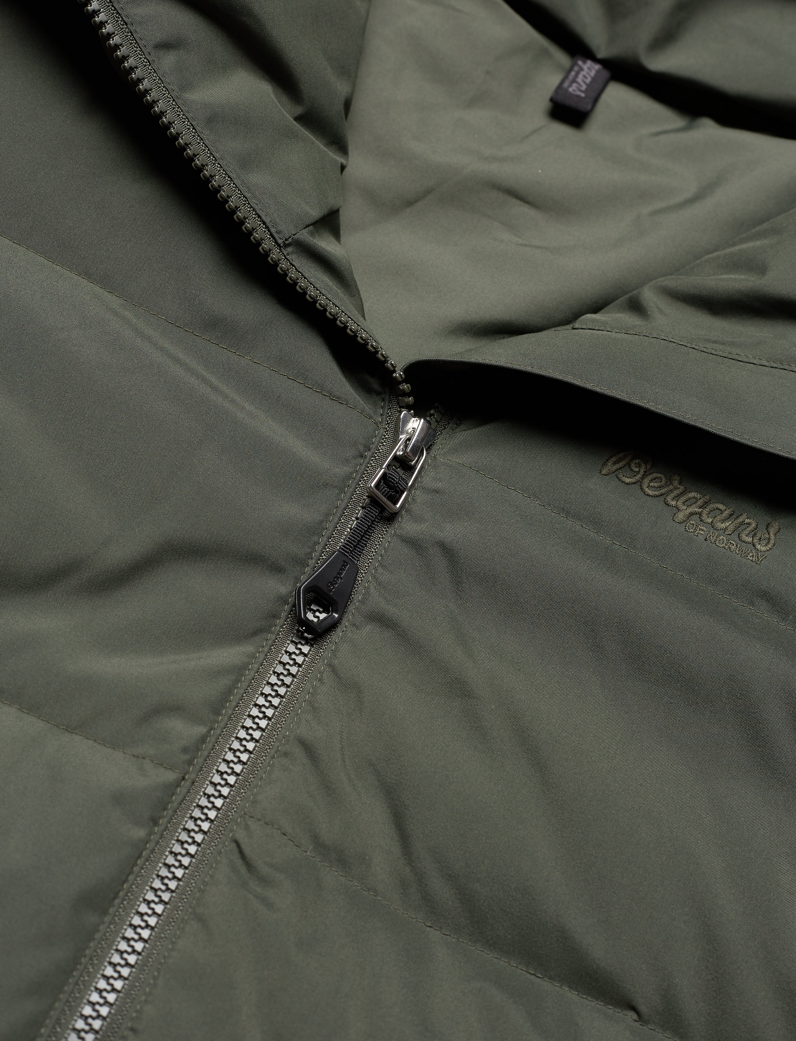 Bergans - Stranda Down Hybrid Jkt Dk MustardYellow M - seaweed/khakigreen - 3