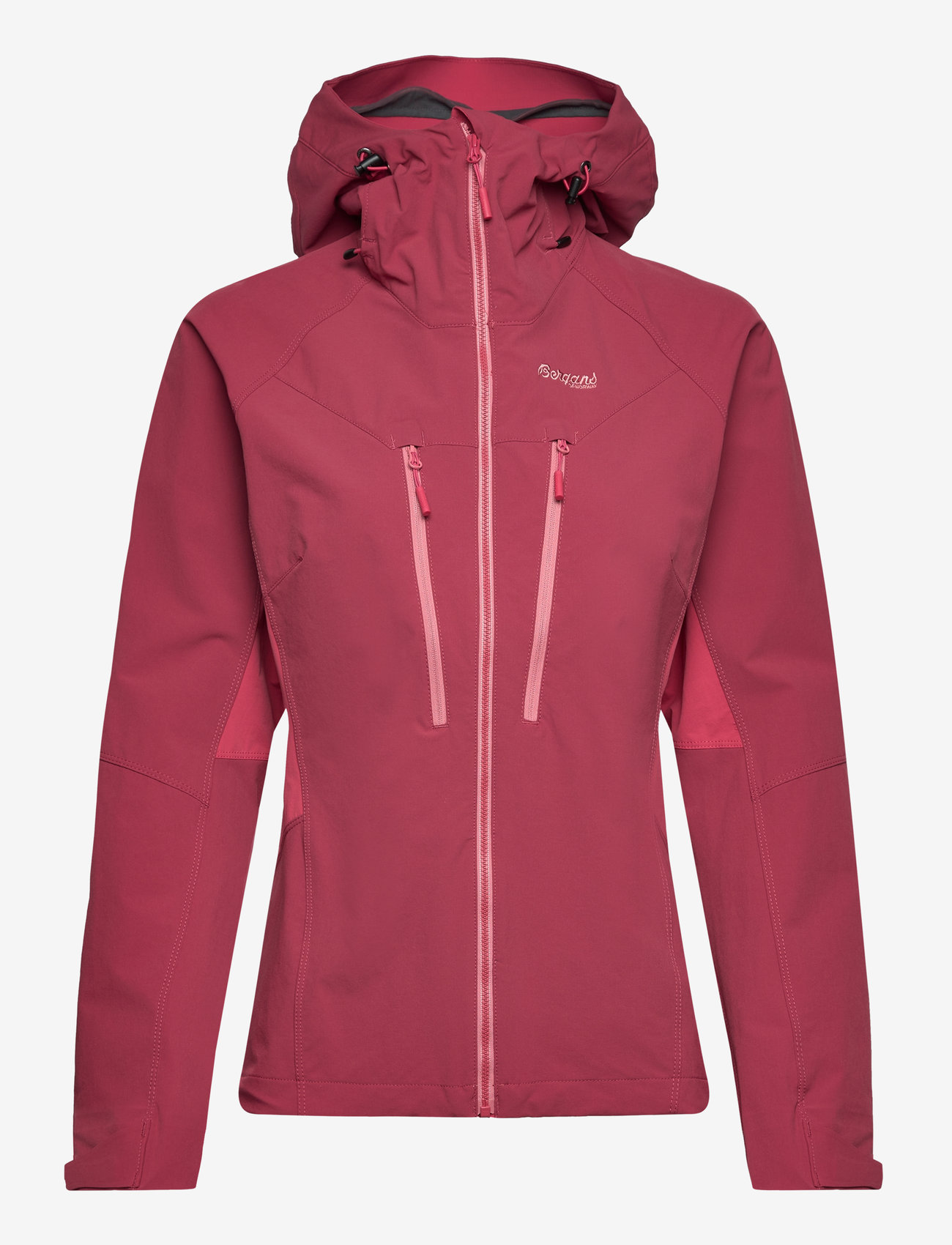 Bergans - Cecilie Mtn Softshell Jacket Dark Creamy Rouge/Creamy Rouge XS - dark creamy rouge/creamy rouge - 0