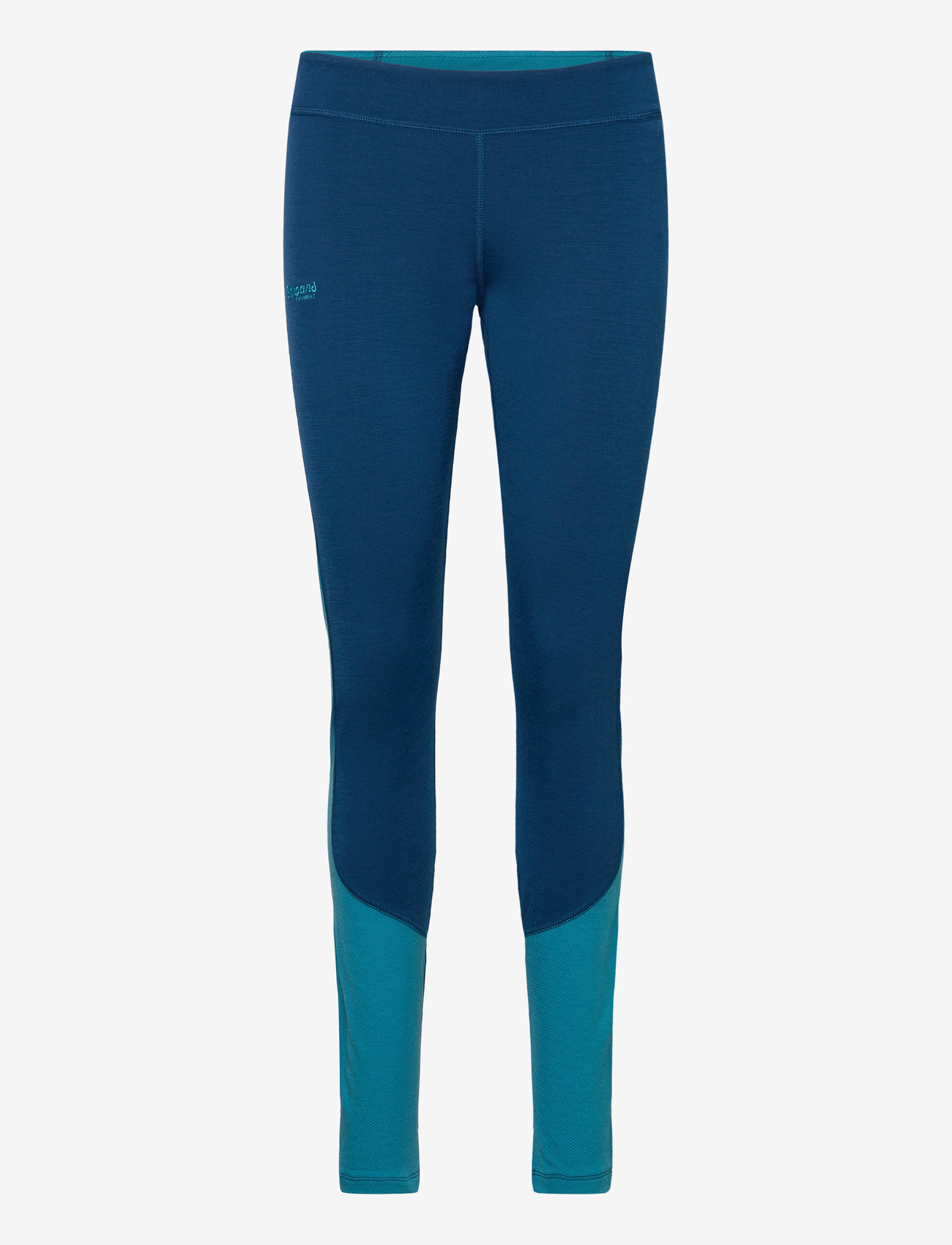 Bergans - Cecilie Wool Tights - deep sea blue/clear ice blue - 0
