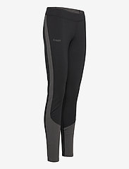 Bergans - Cecilie Wool Tights Deep Sea Blue/Clear Ice Blue XS - black / solid charcoal - 2