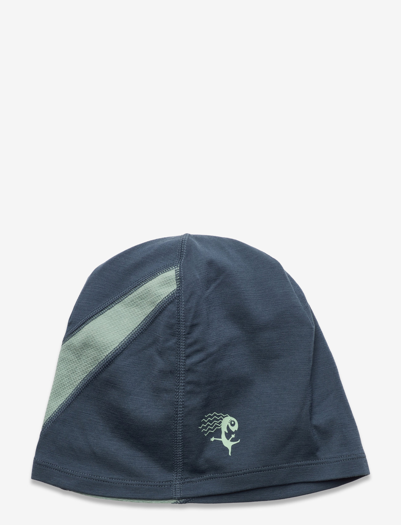 Bergans - Cecilie Light Wool Beanie Orion Blue/Misty Forest 58 - orion blue/misty forest - 1