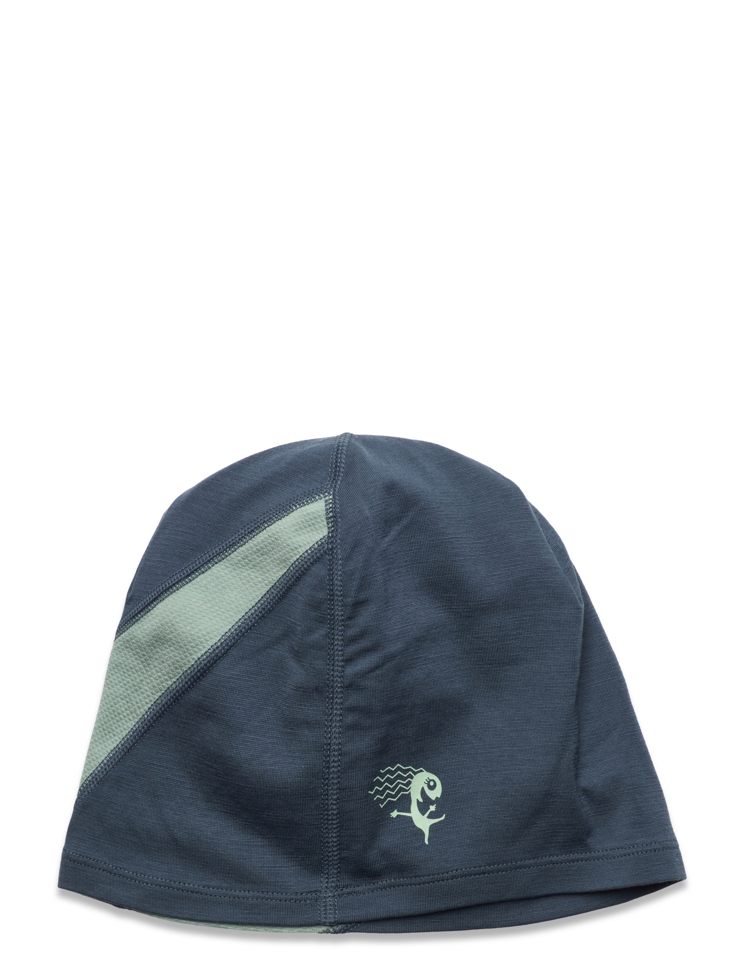 Bergans - Cecilie Light Wool Beanie Orion Blue/Misty Forest 58 - orion blue/misty forest - 1