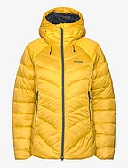 Cecilie V3 Down Jacket Light Golden Yellow/Solid Dark Grey XS - LIGHT GOLDEN YELLOW/SOLID DARK GREY