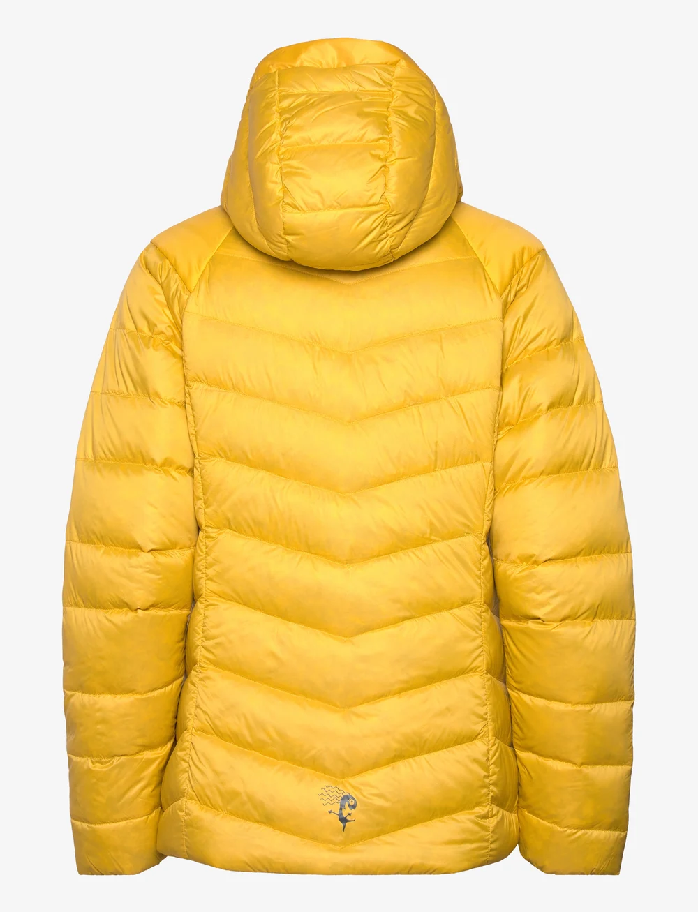 Cecilie V3 Down Jacket Light Golden Yellow Solid Dark Grey XS