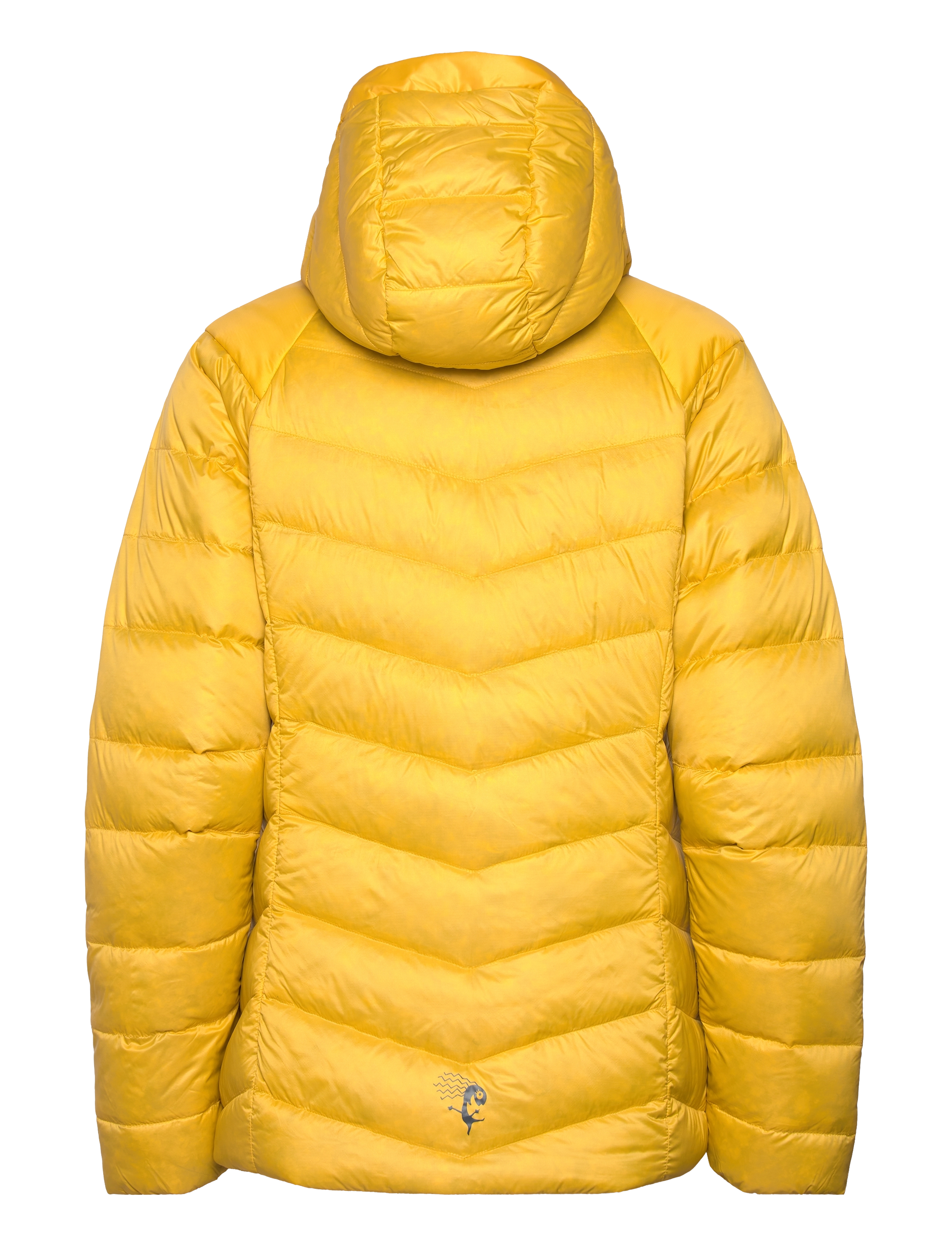 Bergans - Cecilie V3 Down Jacket Light Golden Yellow/Solid Dark Grey XS - light golden yellow/solid dark grey - 1