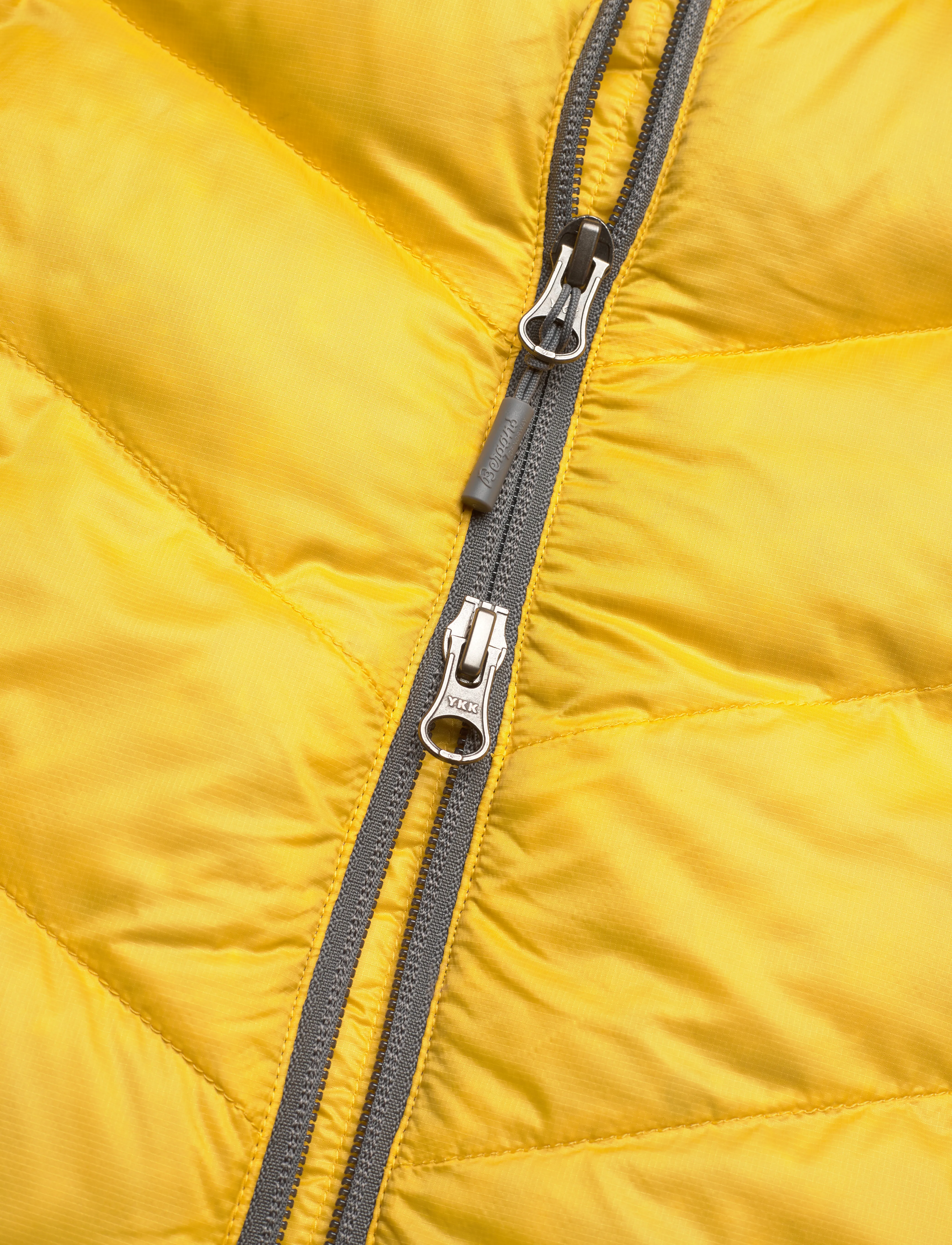 Bergans - Cecilie V3 Down Jacket Light Golden Yellow/Solid Dark Grey XS - light golden yellow/solid dark grey - 3