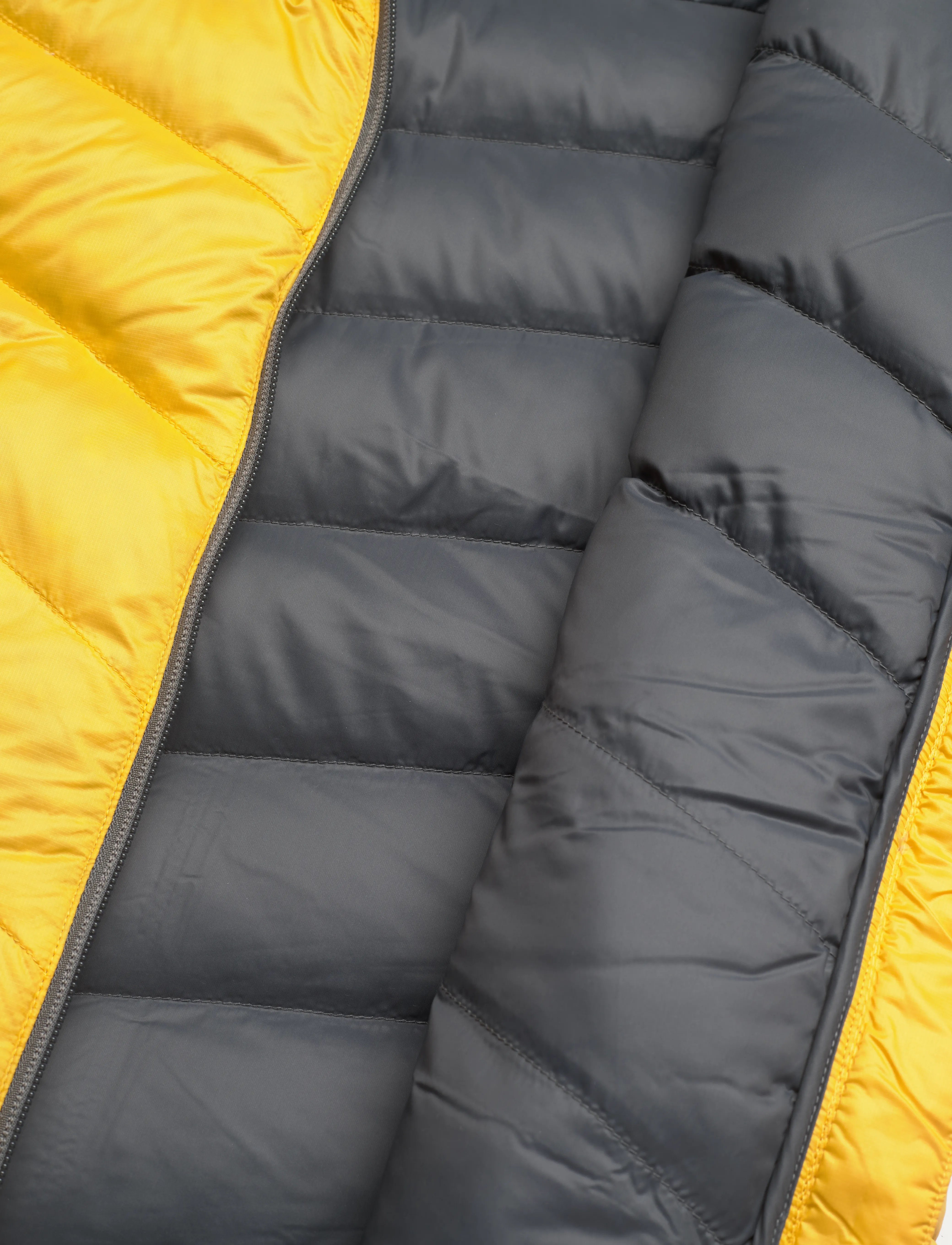 Bergans - Cecilie V3 Down Jacket Light Golden Yellow/Solid Dark Grey XS - light golden yellow/solid dark grey - 4