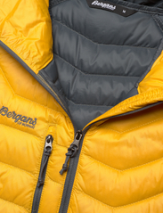 Bergans - Cecilie Down Light Anorak Deep Sea Blue/Clear Ice Blue S - spring jackets - light golden yellow/solid dark grey - 2