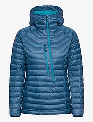 Bergans Cecilie Down Light Anorak Deep Sea Blue clear Ice Blue Xs