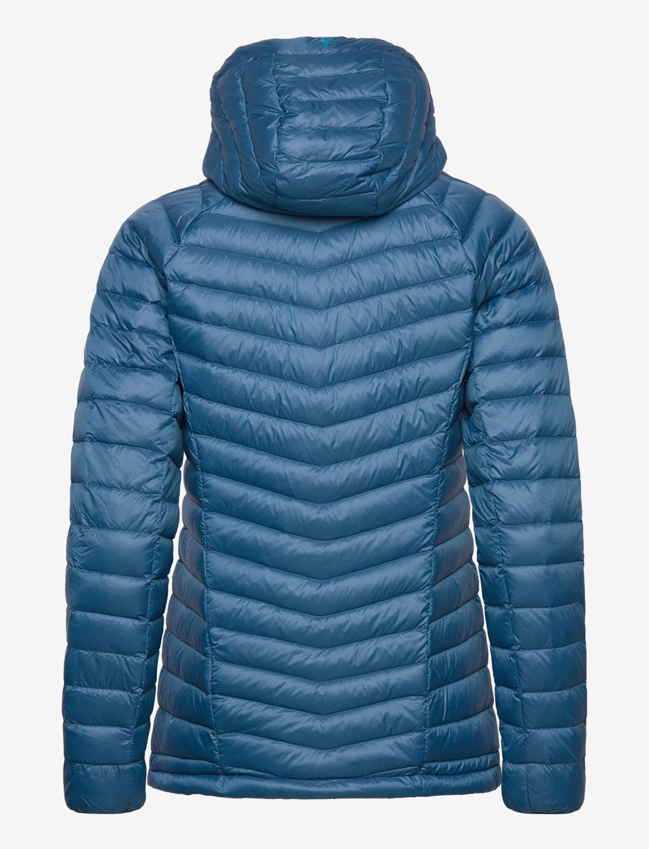 Bergans - Cecilie Down Light Anorak Light Golden Yellow/Solid Dark Grey XS - deep sea blue/clear ice blue - 1